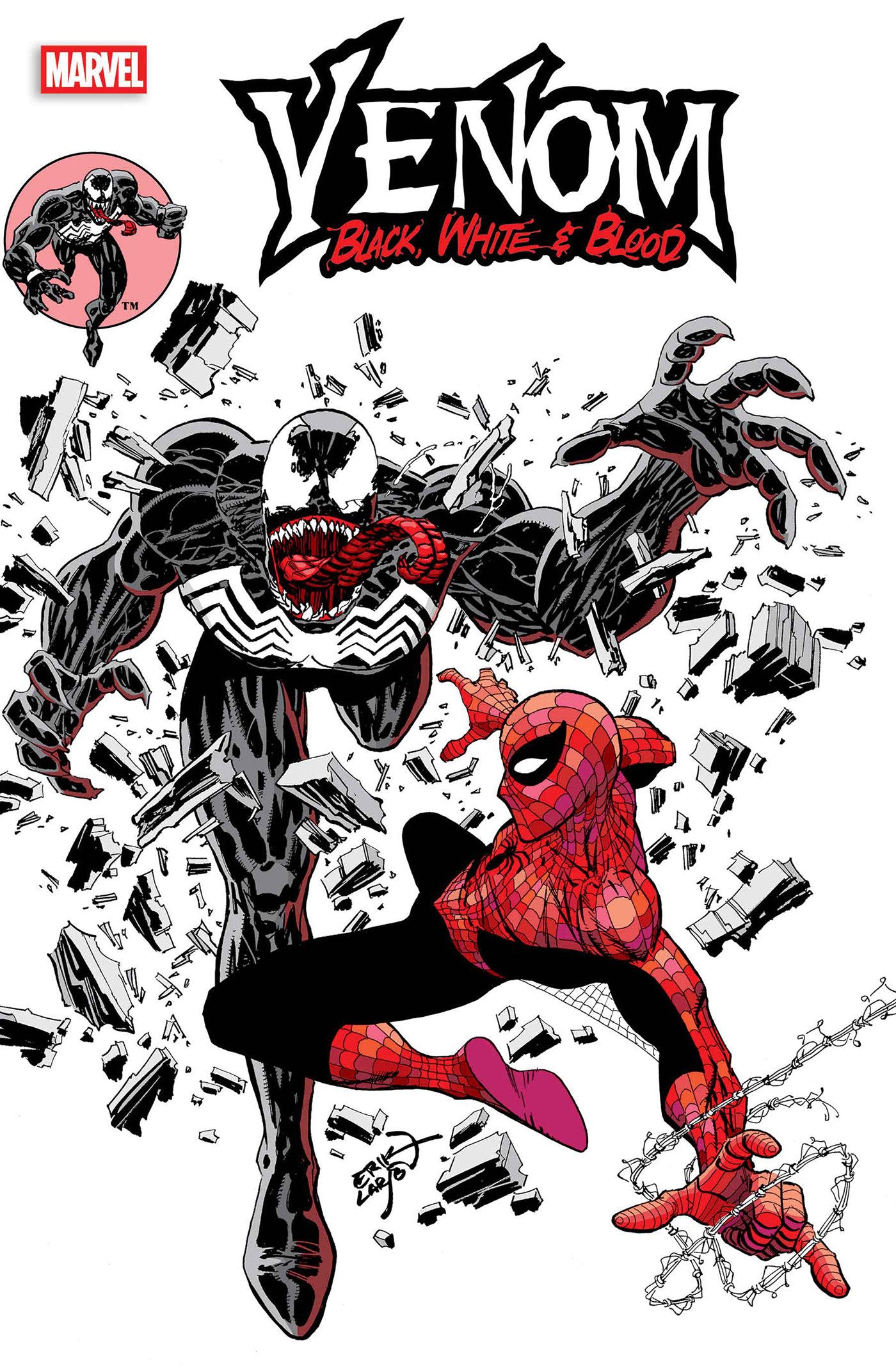 Venom: Black, White & Blood #2 Erik Larsen Variant | L.A. Mood Comics and Games