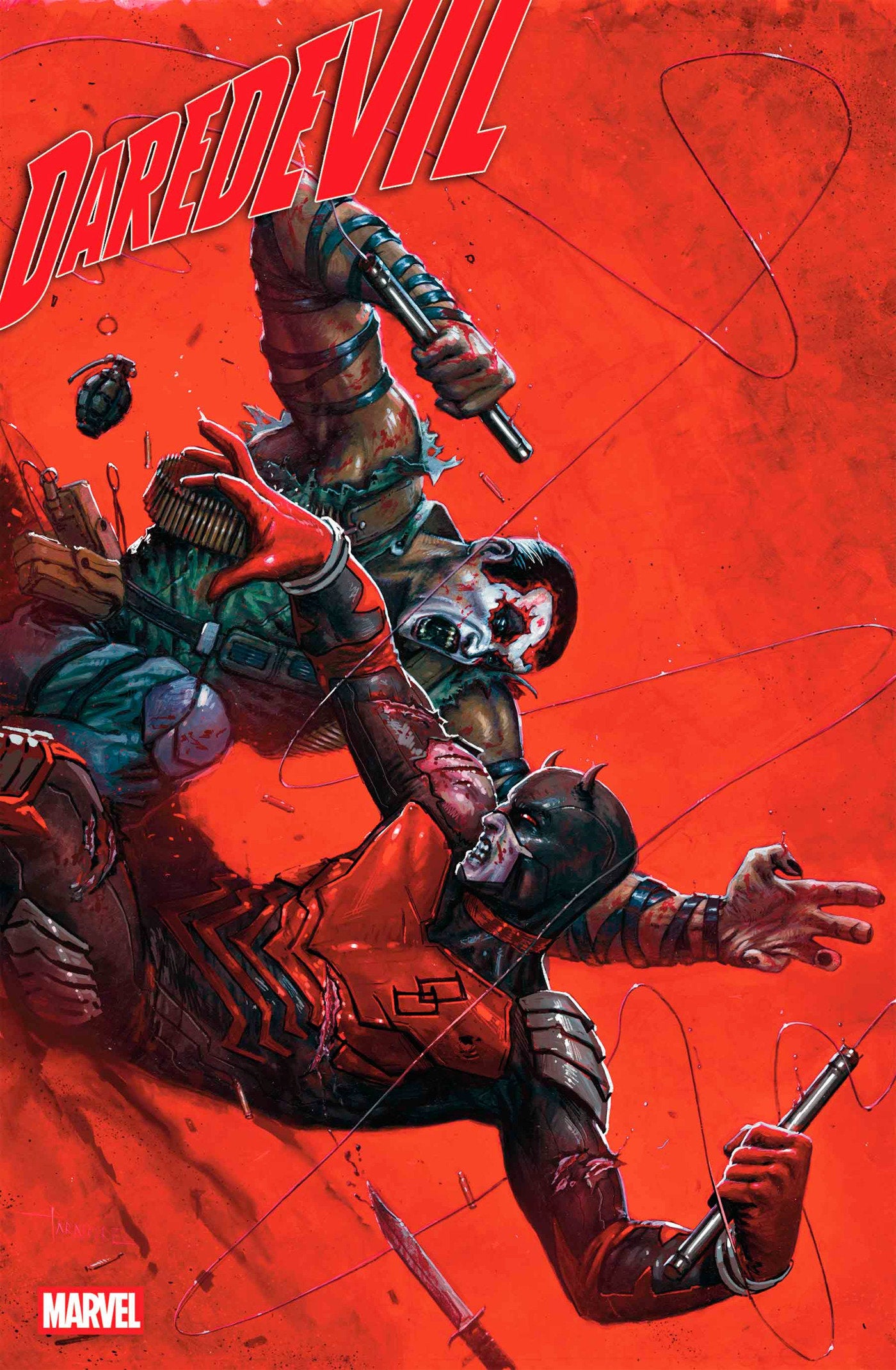 Daredevil #22 Davide Paratore Bring On The Bad Guys Variant | L.A. Mood Comics and Games