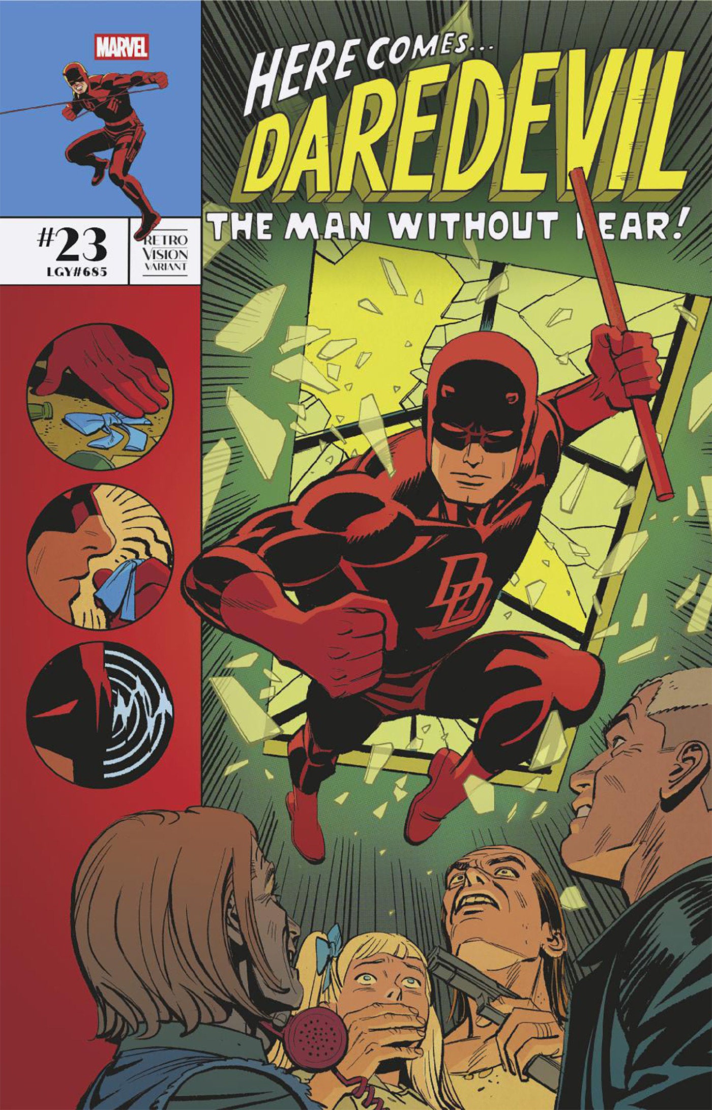 Daredevil #23 Leo Romero Retrovision Variant | L.A. Mood Comics and Games