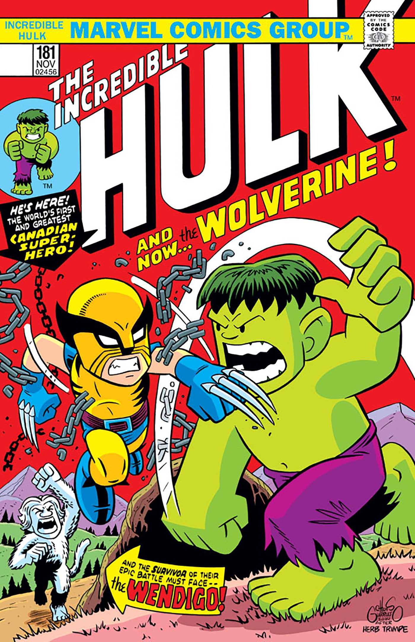 Incredible Hulk #25 Chris Giarrusso Variant | L.A. Mood Comics and Games