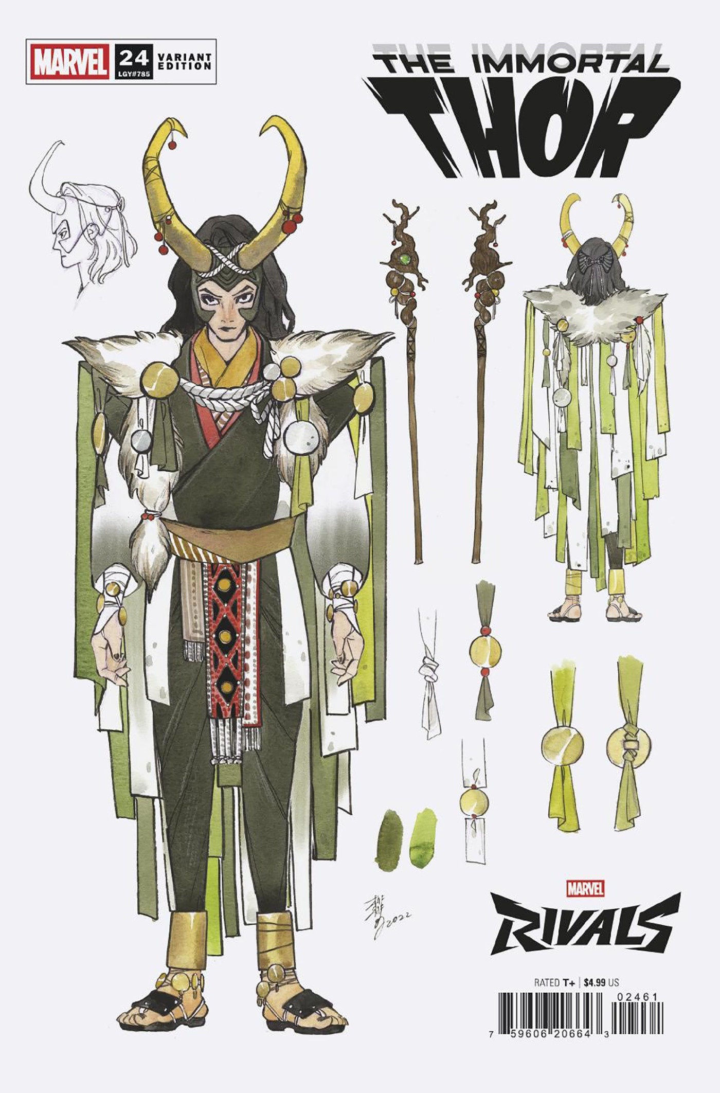 Immortal Thor #24 Peach Momoko Marvel Rivals Variant | L.A. Mood Comics and Games