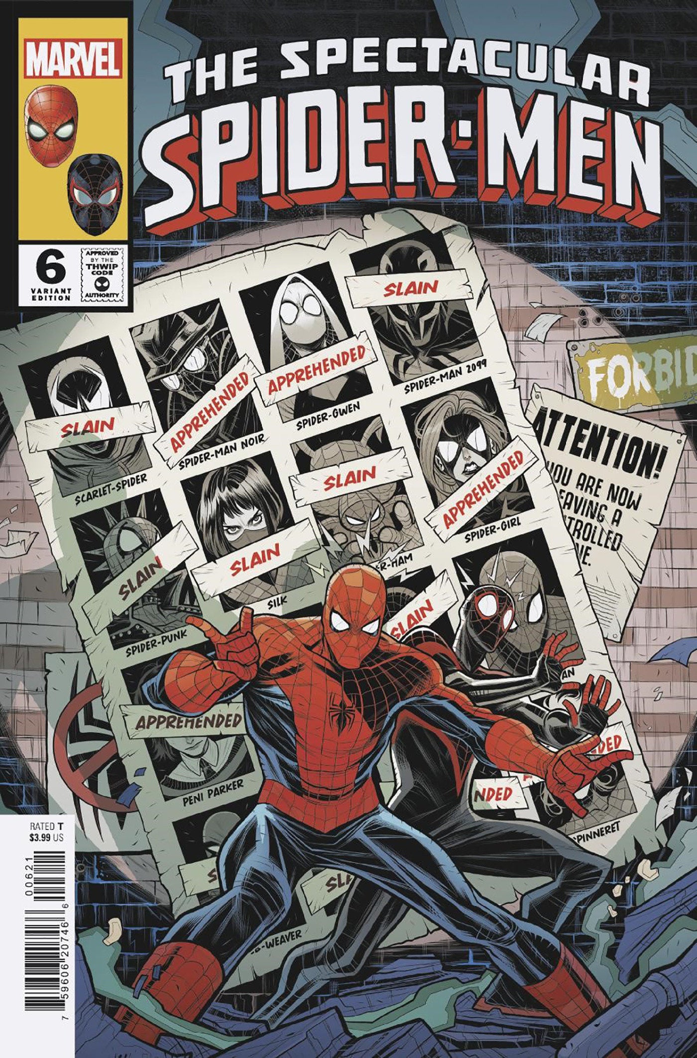 The Spectacular Spider-Men #6 Elizabeth Torque Homage Variant [Dpwx] | L.A. Mood Comics and Games