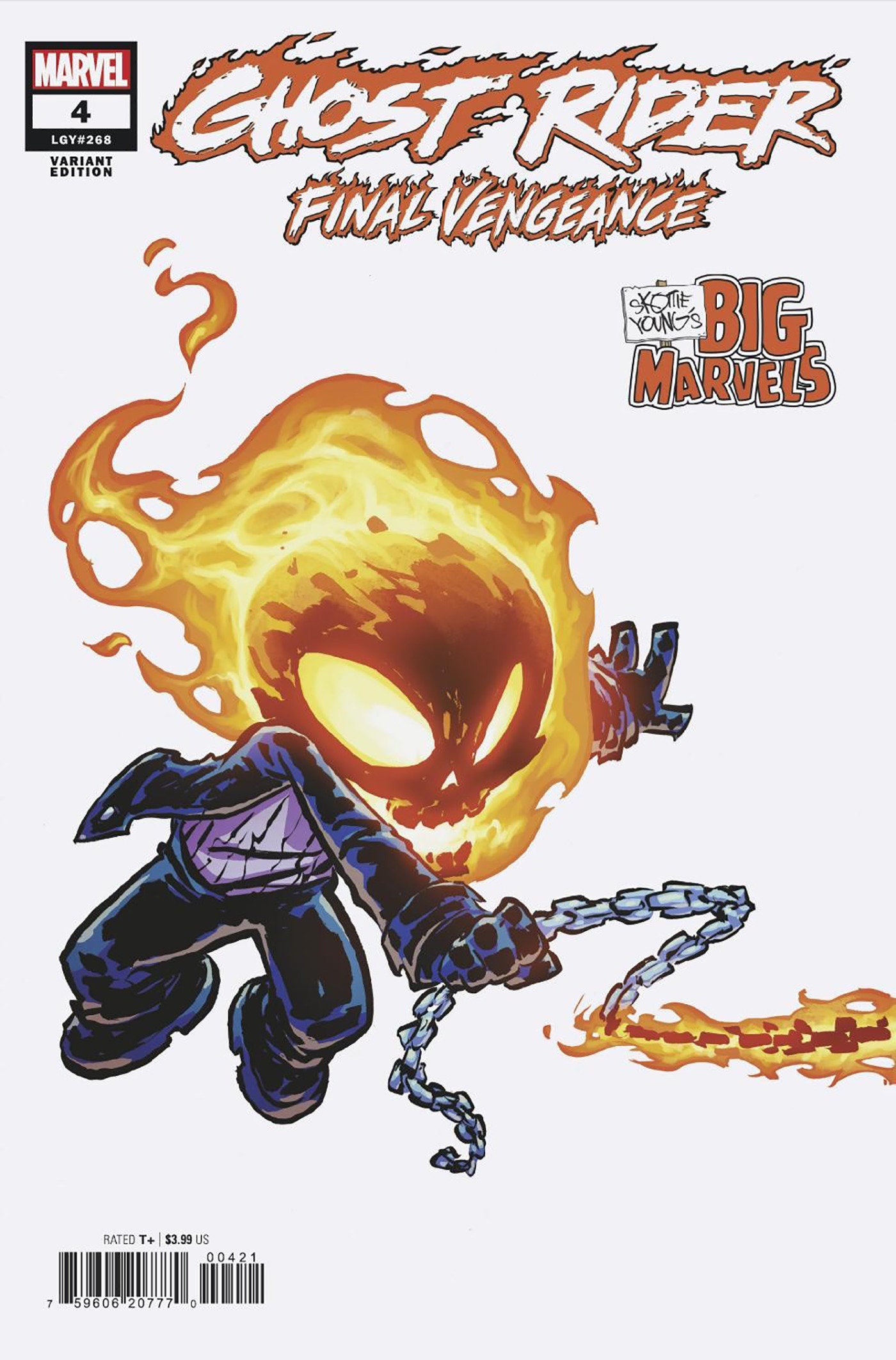 Ghost Rider: Final Vengeance #4 Skottie Young'S Big Marvel Variant | L.A. Mood Comics and Games