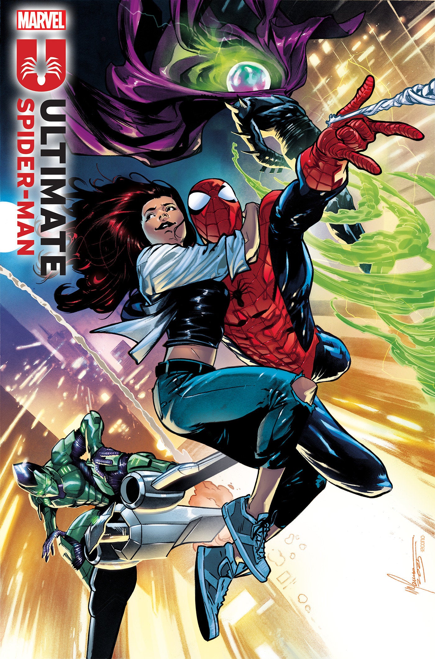 Ultimate Spider Man #21 Francesco Manna Variant | L.A. Mood Comics and Games