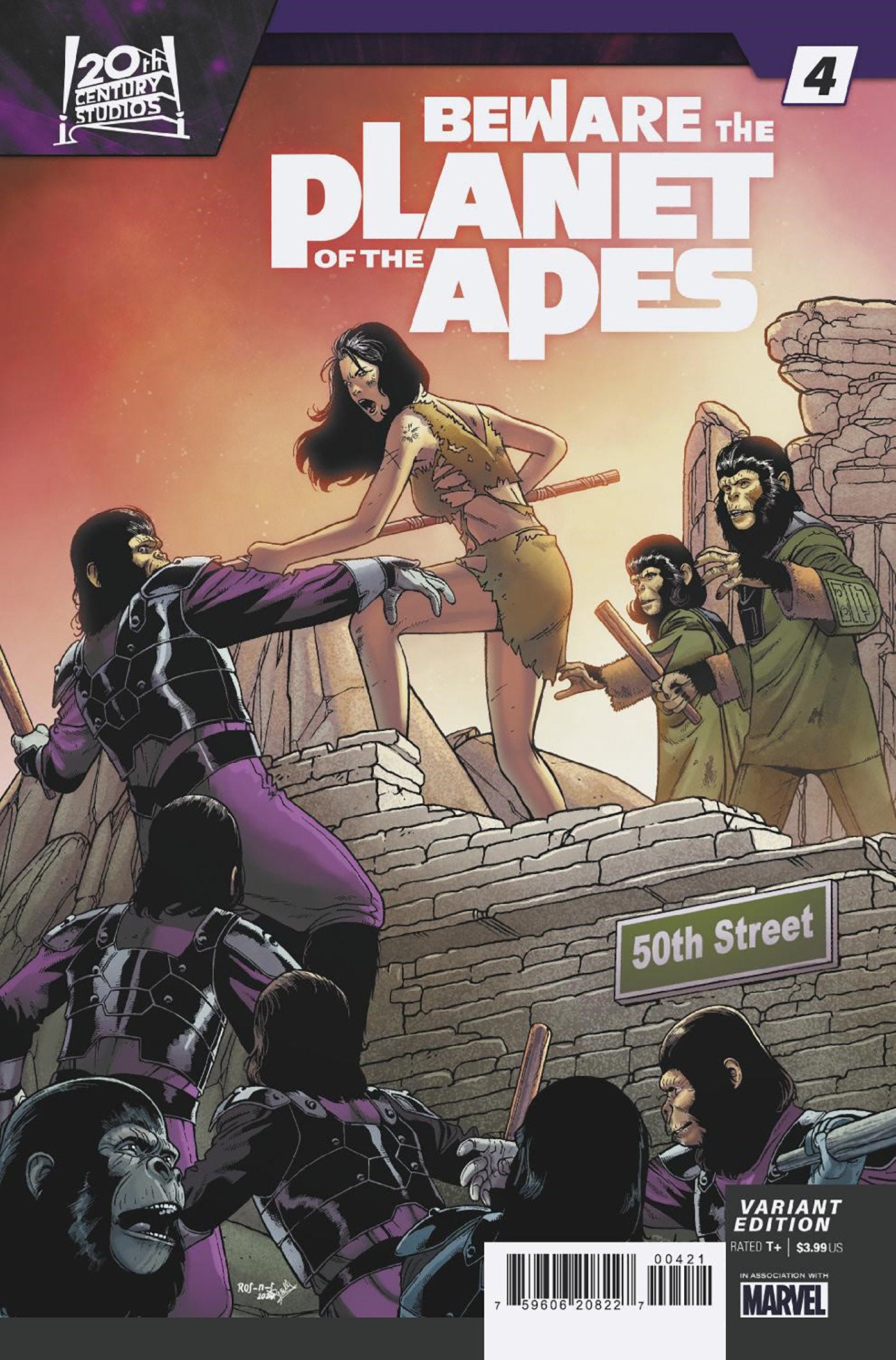 Beware The Planet Of The Apes #4 Ramon Rosanas Variant | L.A. Mood Comics and Games