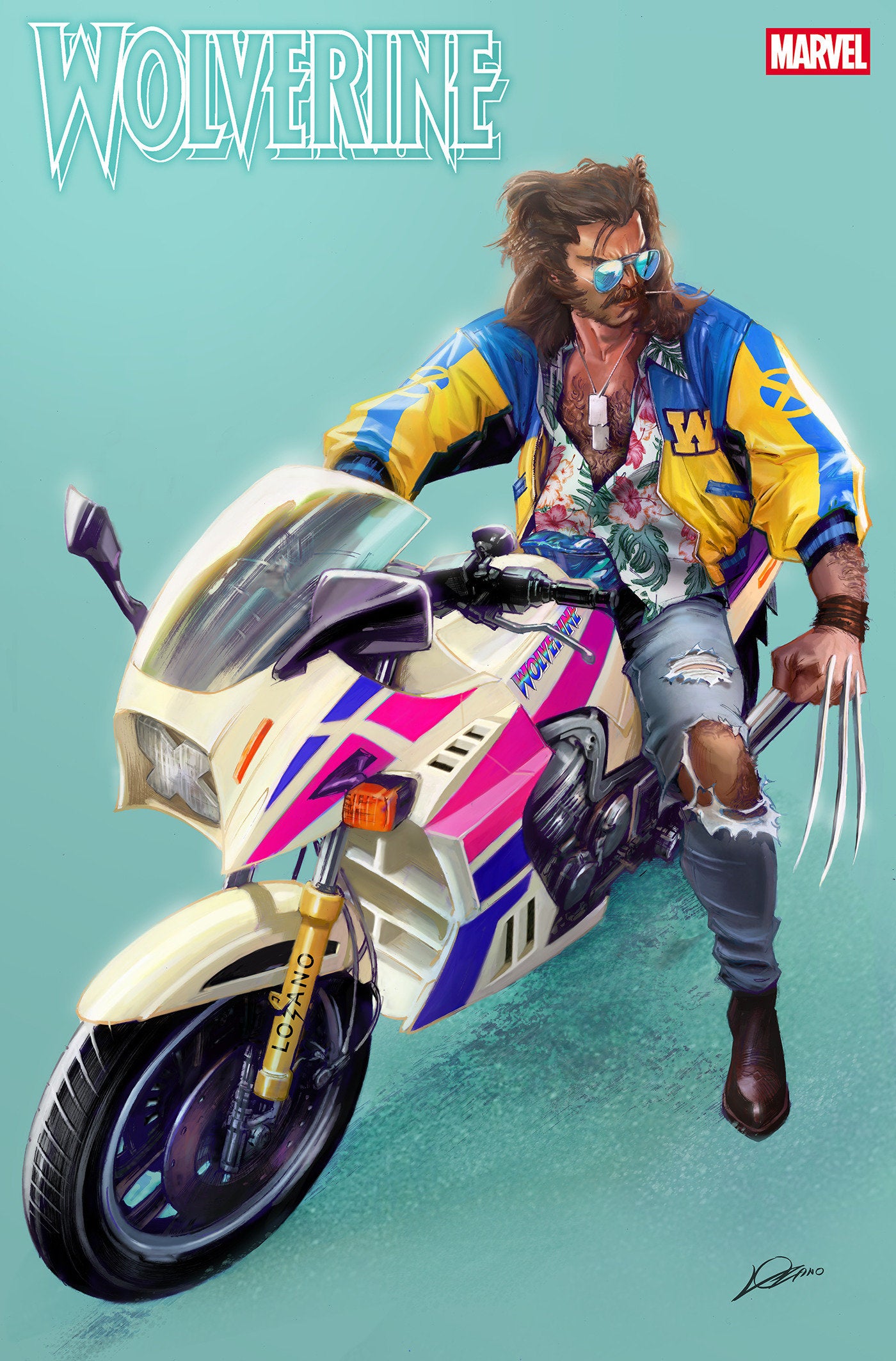 Wolverine #24 Alexander Lozano '80 S Wolverine Variant | L.A. Mood Comics and Games