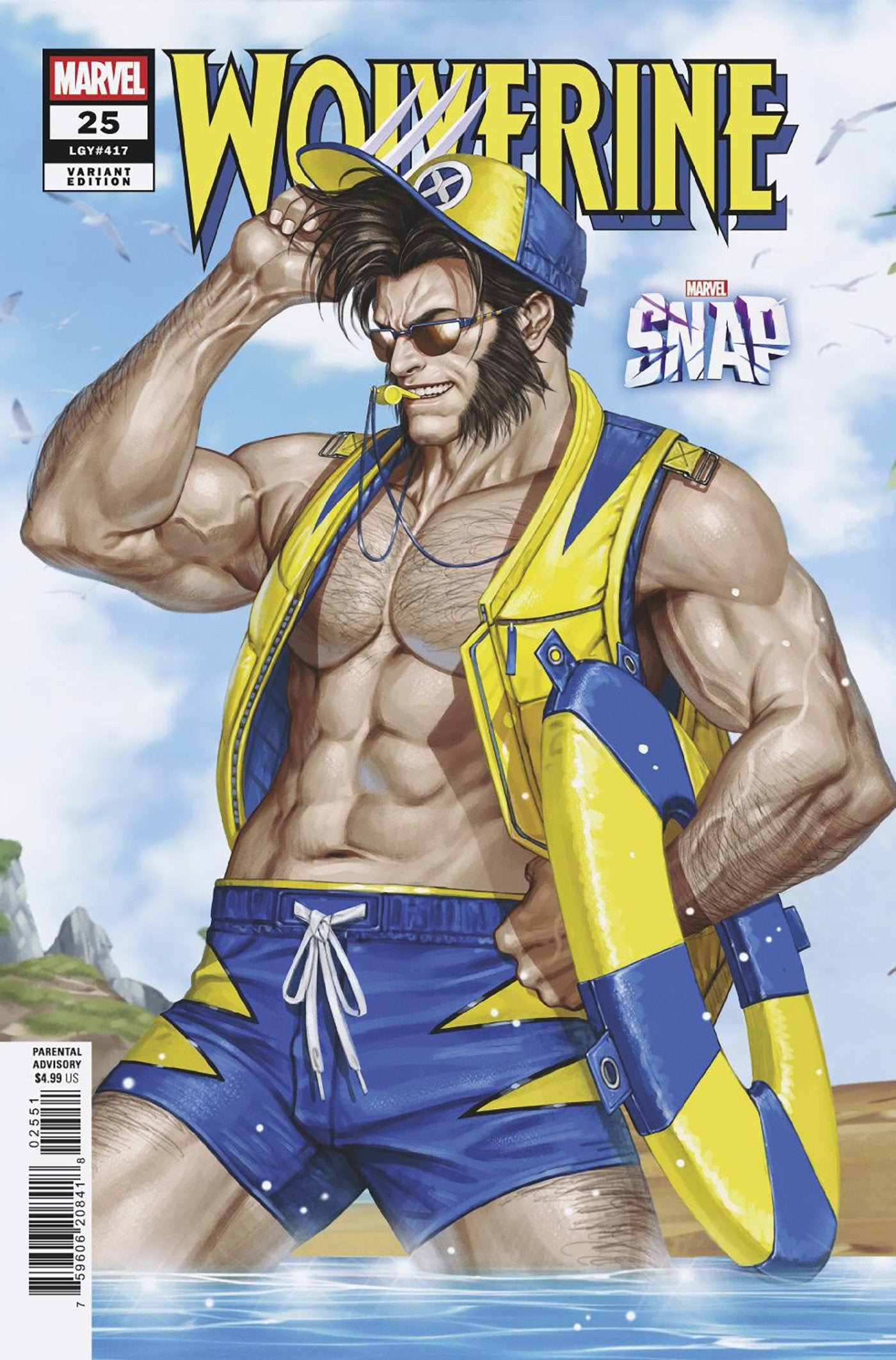 Wolverine #25 Inhyuk Lee Marvel Snap Swimsuit Variant | L.A. Mood Comics and Games