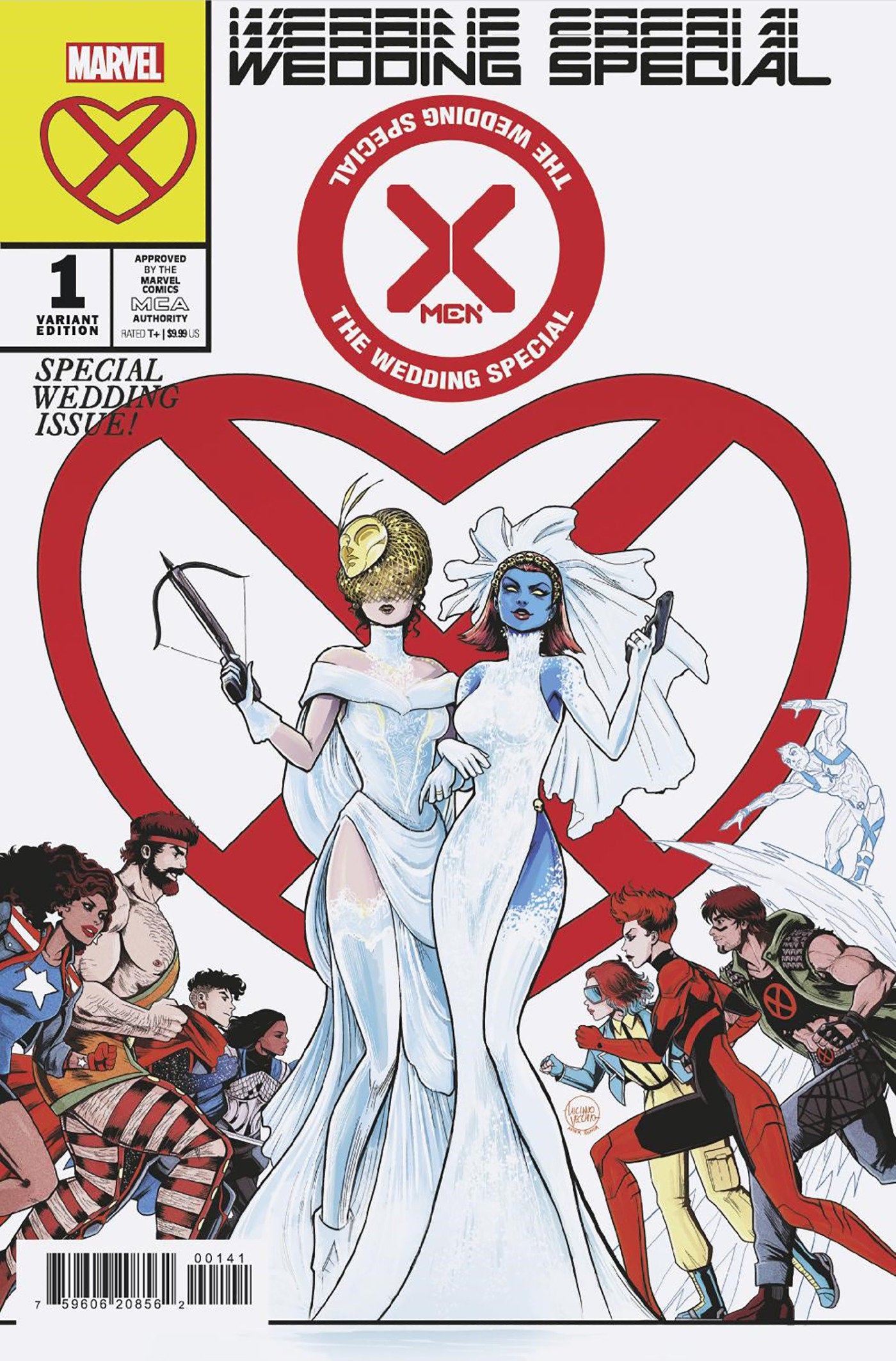 X-Men: The Wedding Special #1 Luciano Vecchio Variant | L.A. Mood Comics and Games