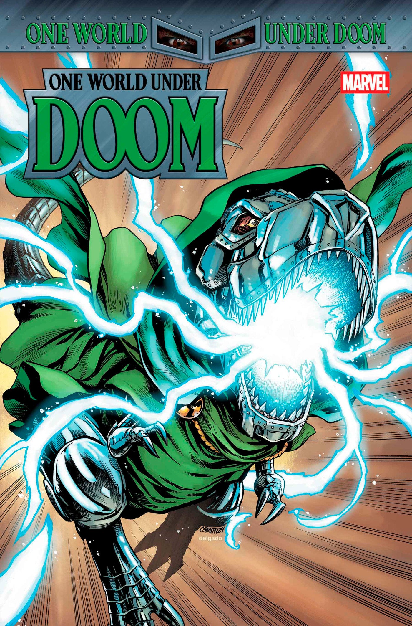 One World Under Doom #4 Cory Smith Doomasaur Variant | L.A. Mood Comics and Games