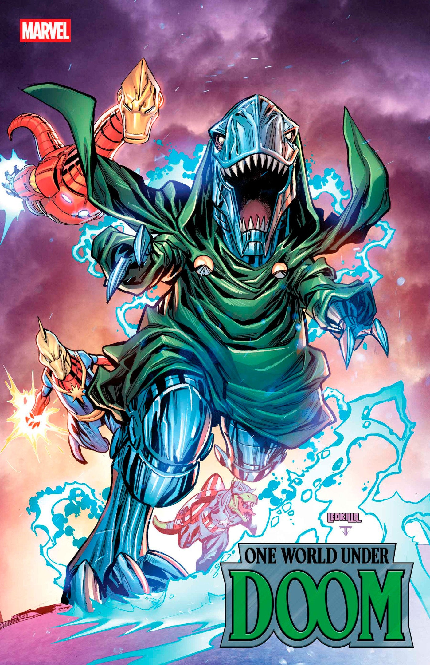 One World Under Doom #5 Ken Lashley Doomasaur Variant | L.A. Mood Comics and Games