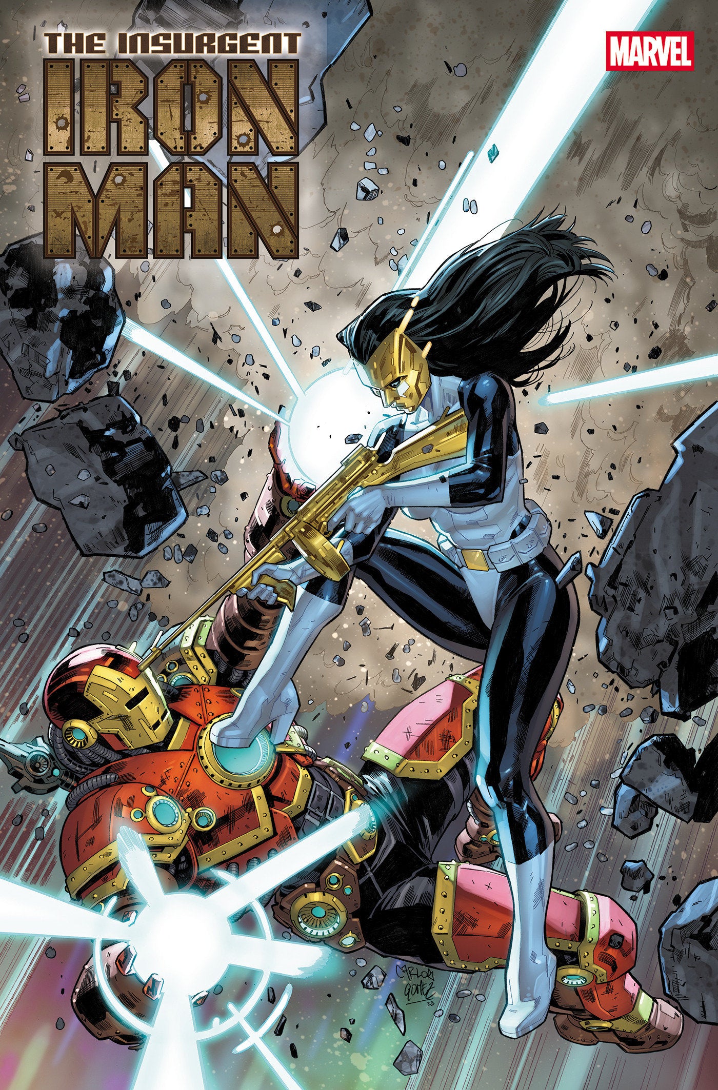 Iron Man #9 Carlos Gomez Bring On The Bad Guys Variant | L.A. Mood Comics and Games