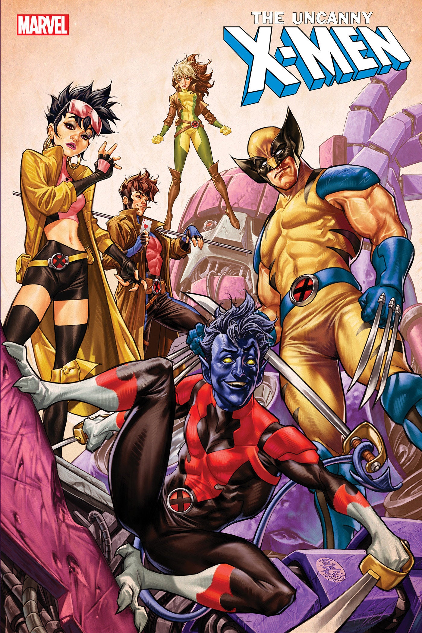 Uncanny X-Men #7 Mark Brooks Variant [Rog] | L.A. Mood Comics and Games