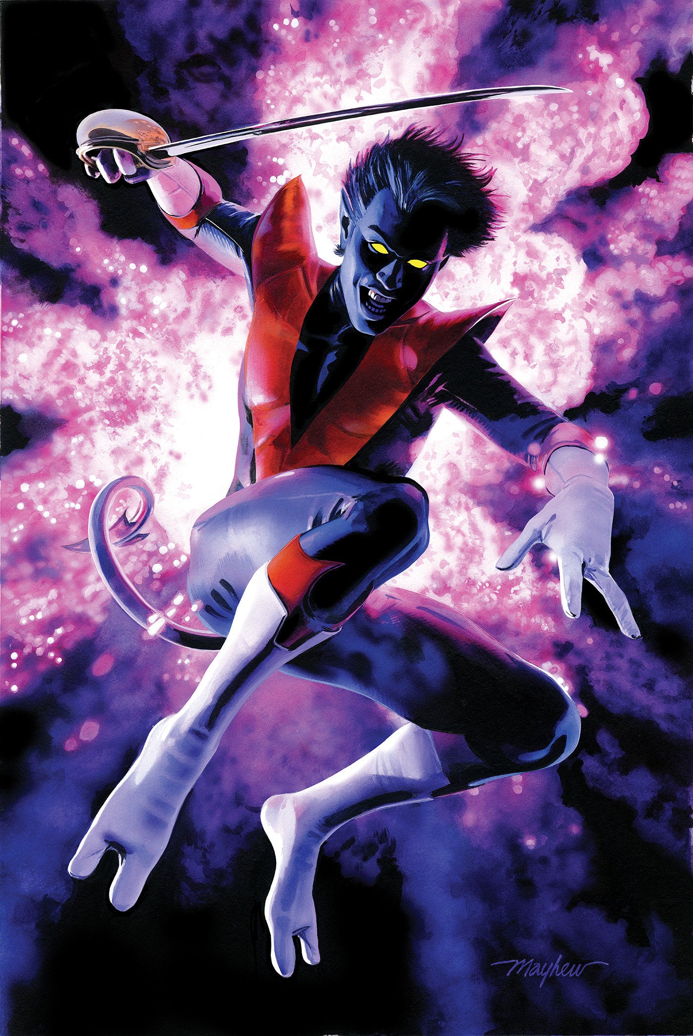 Uncanny X-Men #9 Mike Mayhew Nightcrawler Full Art Variant | L.A. Mood Comics and Games