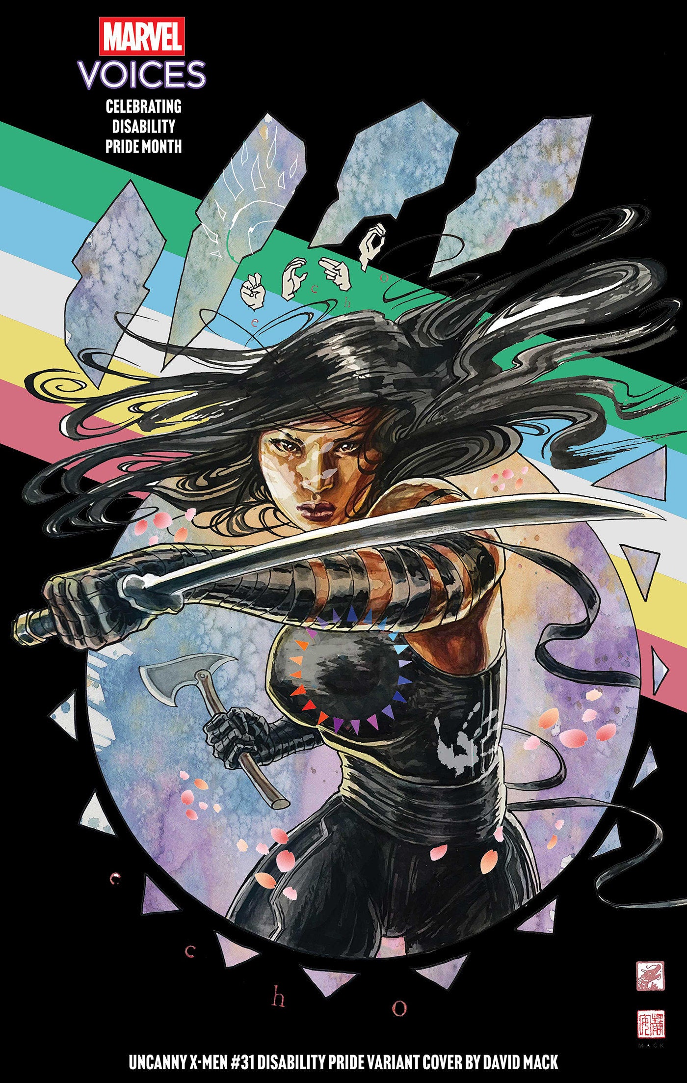 Uncanny X-Men #31 David Mack Disability Pride Variant | L.A. Mood Comics and Games