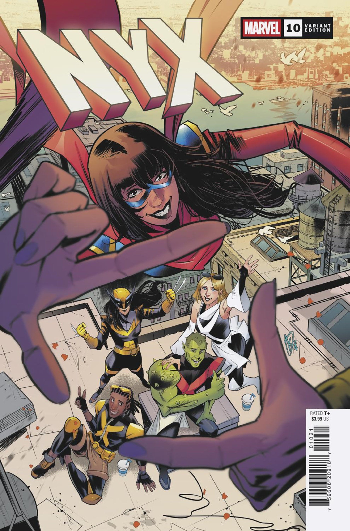 NYX #10 Federica Mancin Variant | L.A. Mood Comics and Games