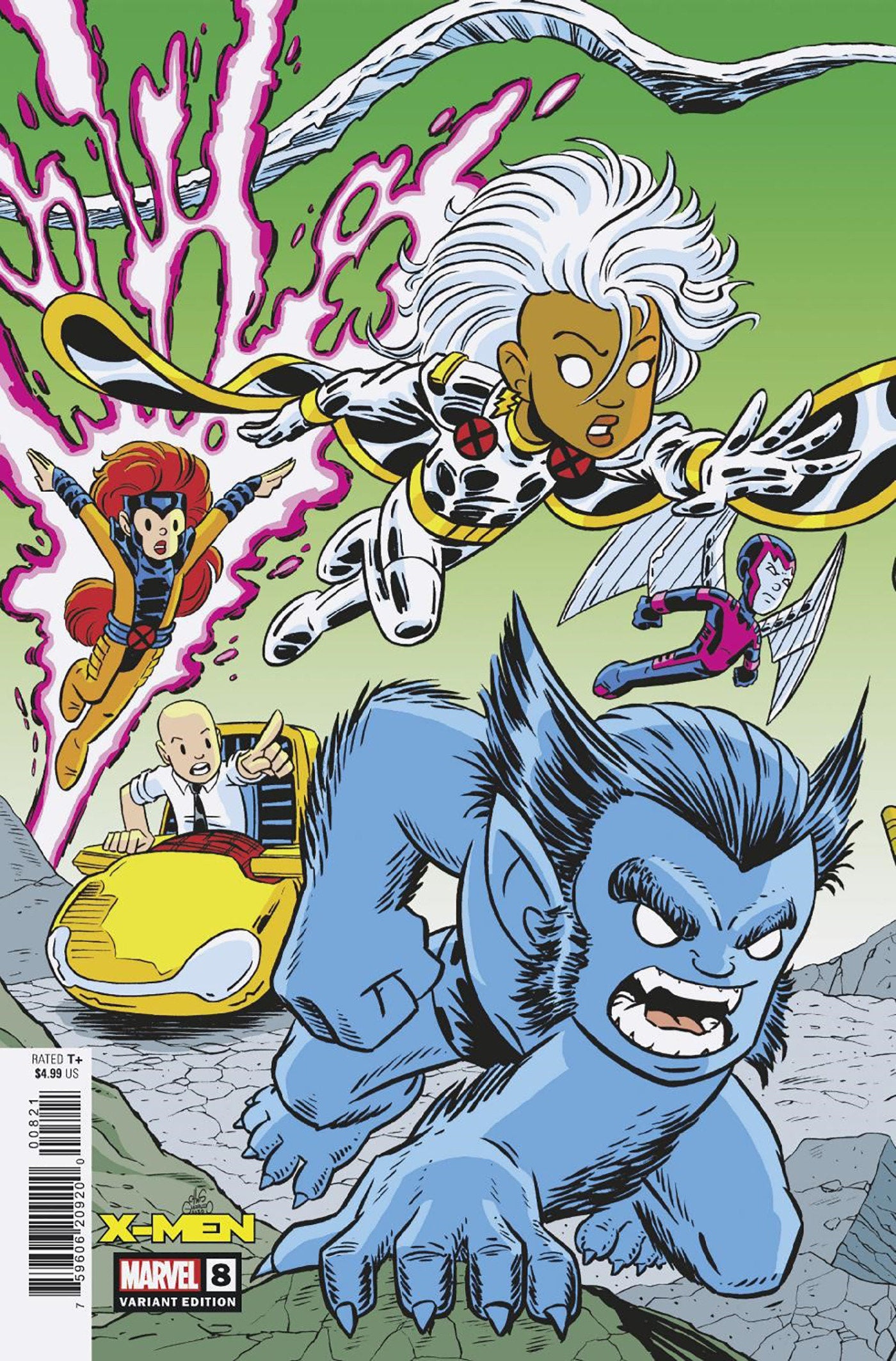 X-Men #8 Chris Giarrusso Crossover Connecting Variant [Rog] | L.A. Mood Comics and Games