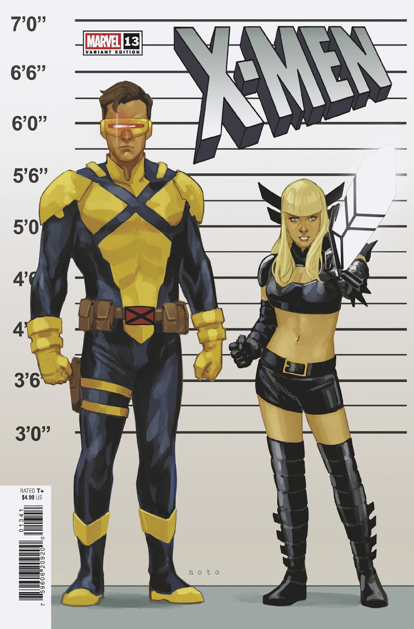 X-Men #13 Phil Noto Connecting X-Manhunt Variant [Xmh] | L.A. Mood Comics and Games