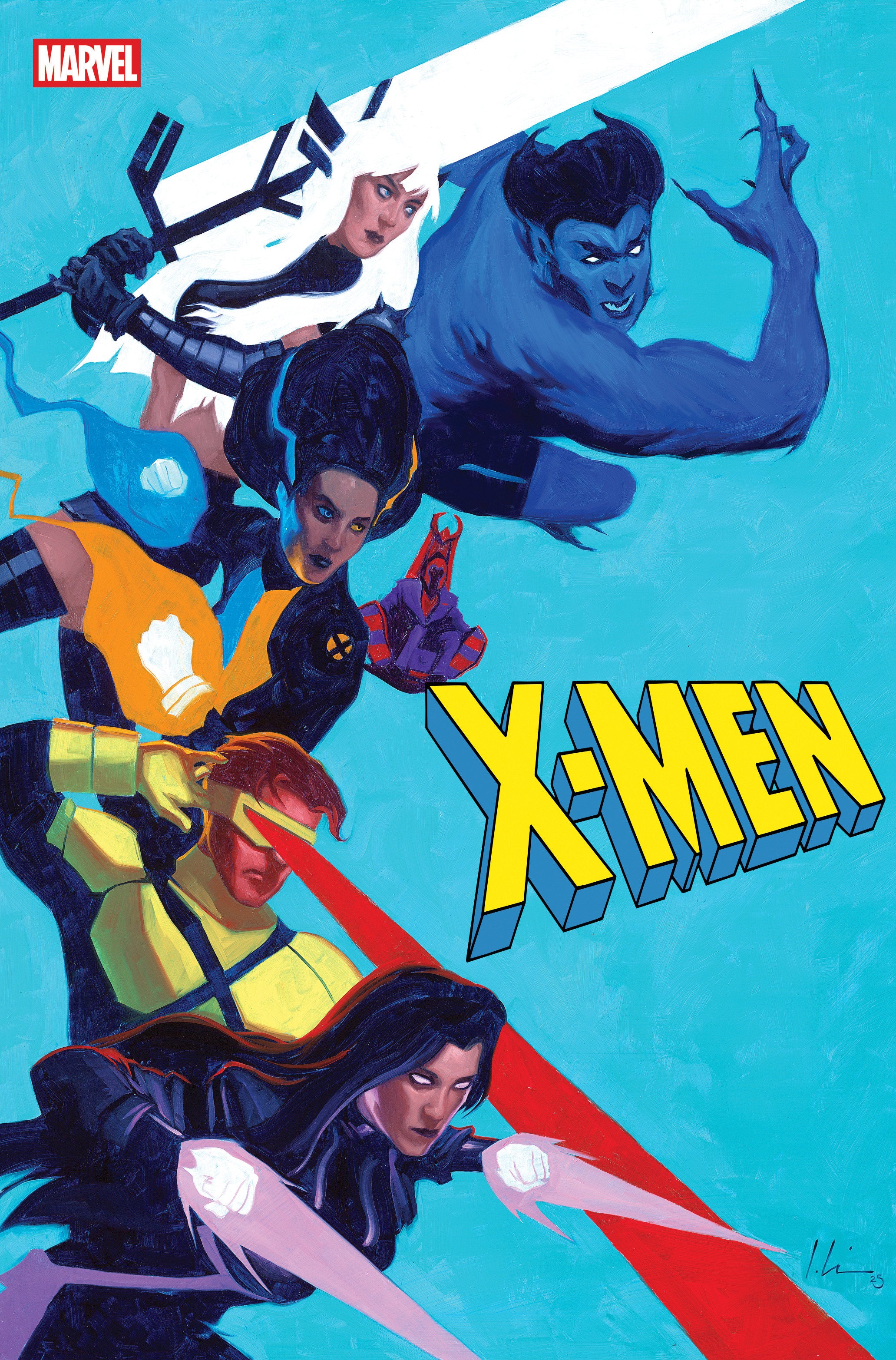 X-Men #23 Jeremy Wilson 2 Part Connecting Foil Variant | L.A. Mood Comics and Games