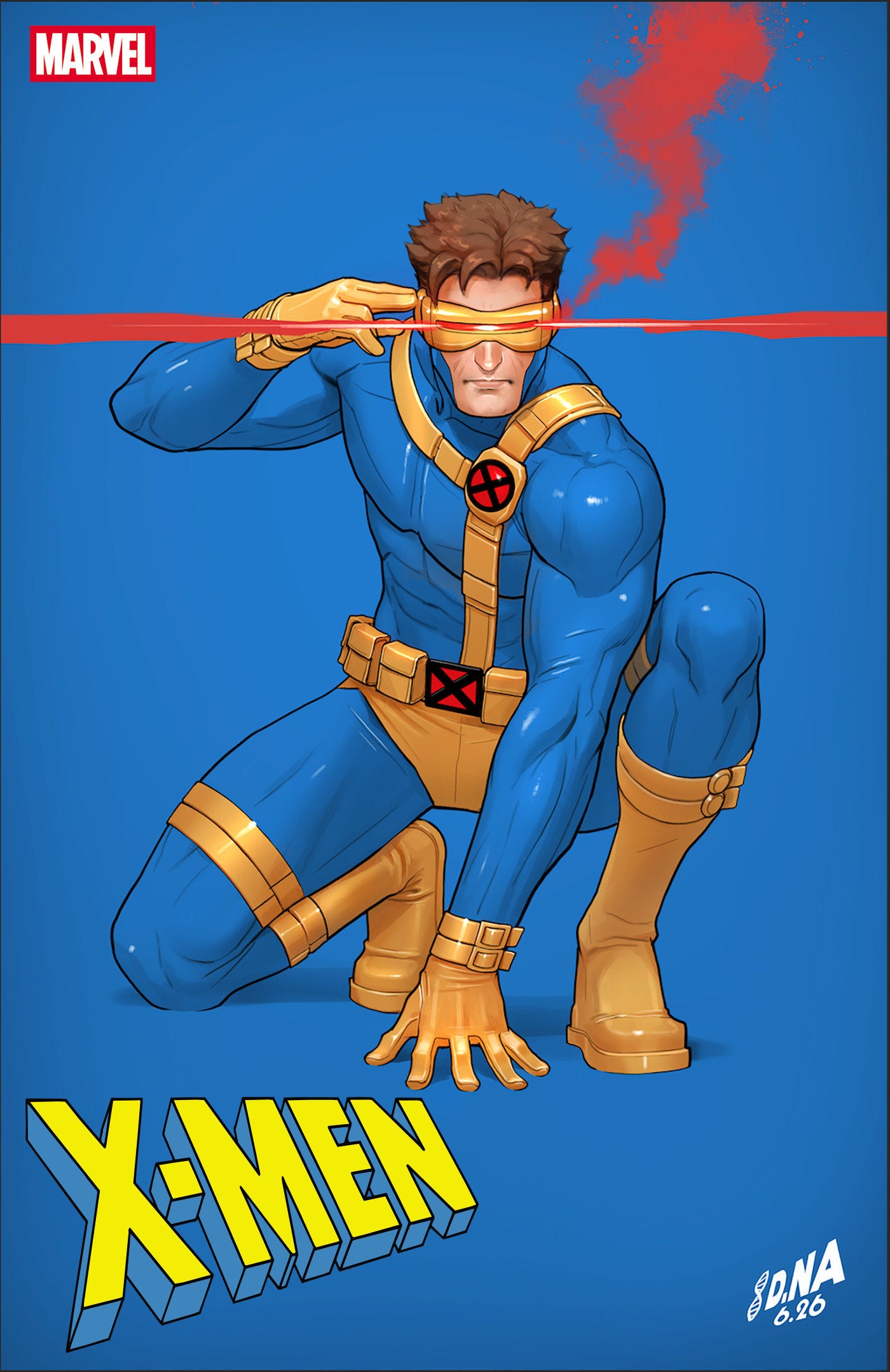 X-Men #33 David Nakayama Color Block Blue Variant | L.A. Mood Comics and Games