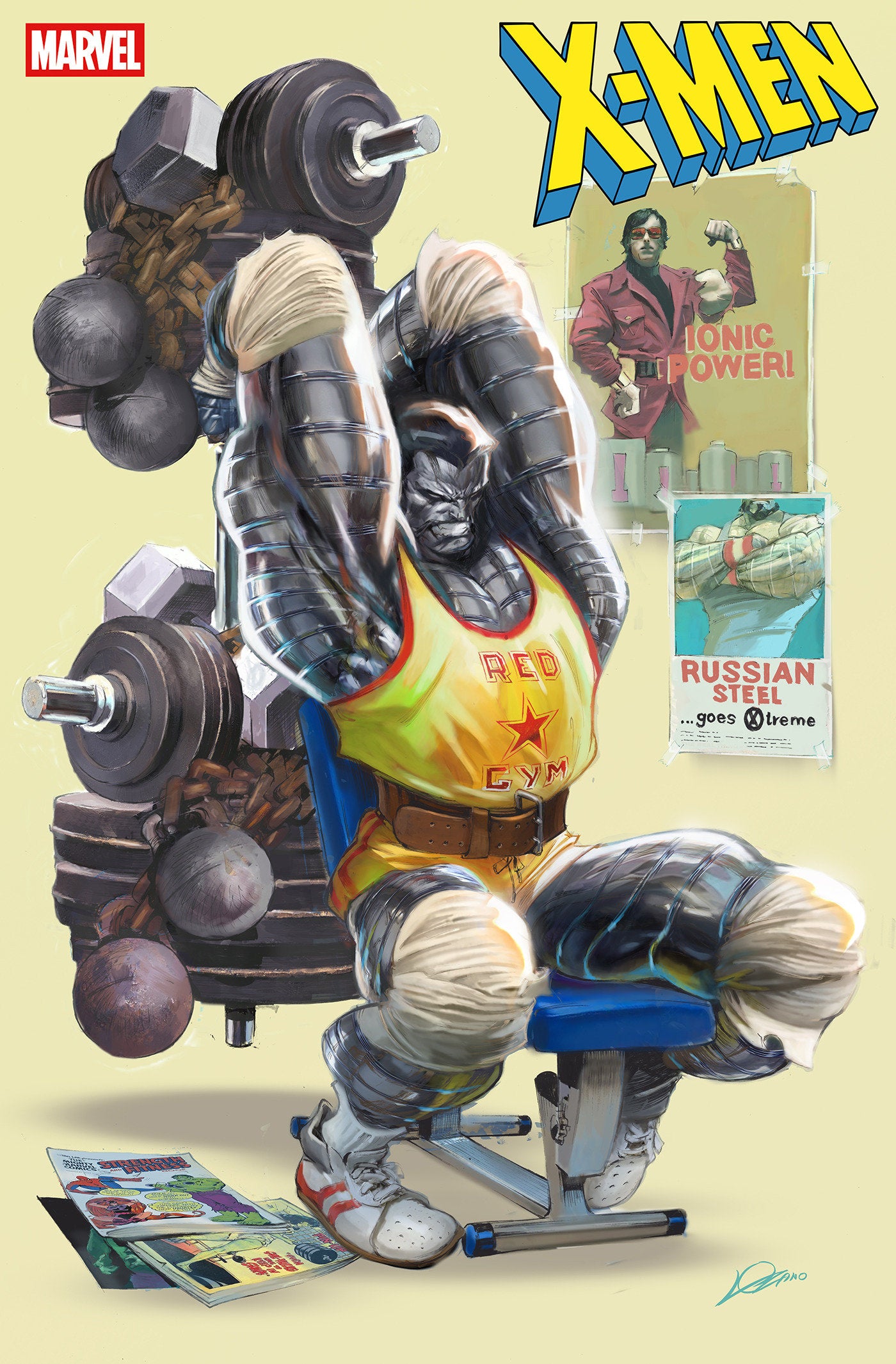 X-Men #34 Alexander Lozano '80 S Colossus Variant | L.A. Mood Comics and Games