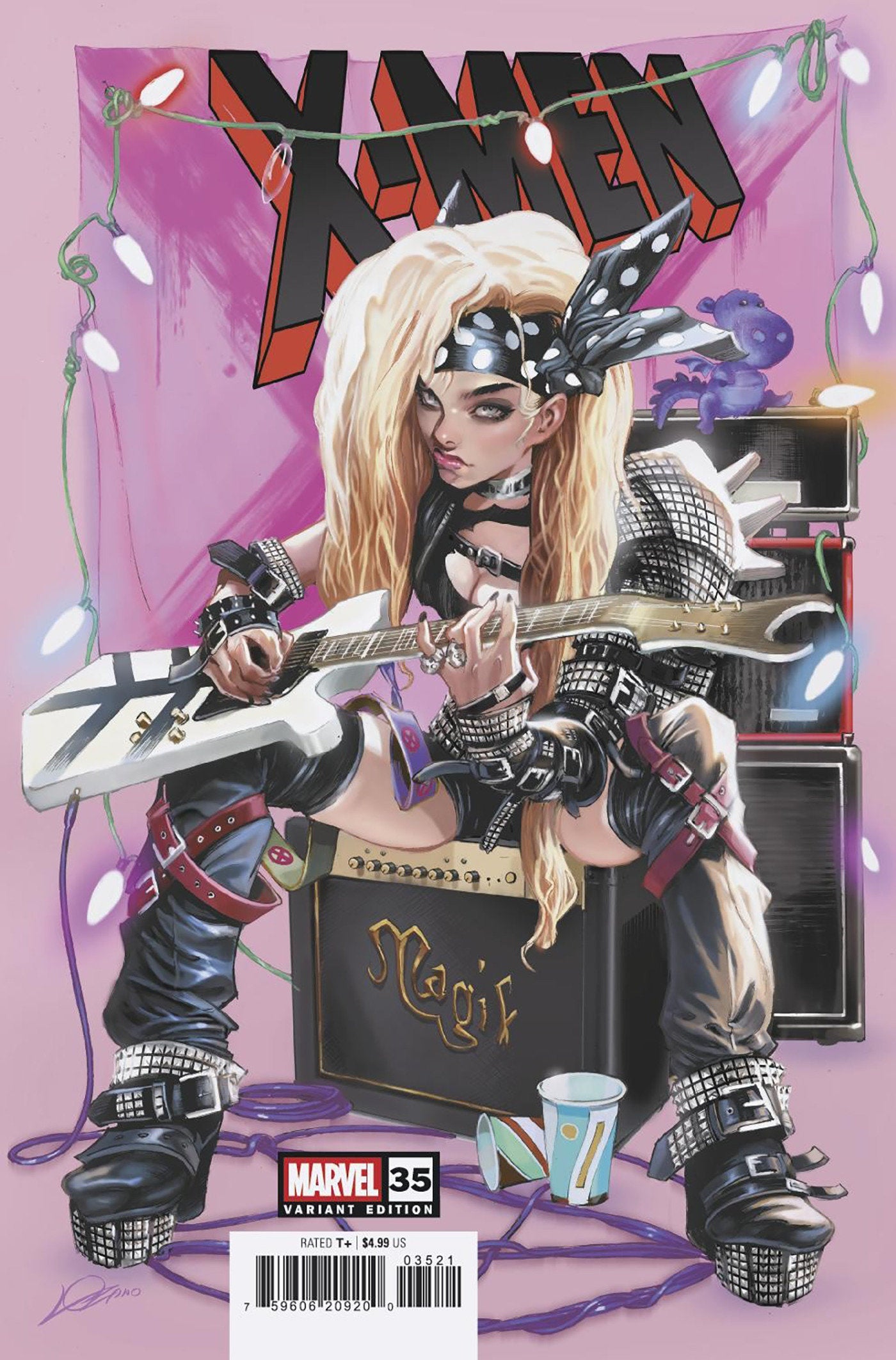 X-Men #35 Alexander Lozano '80 S Magik Variant | L.A. Mood Comics and Games