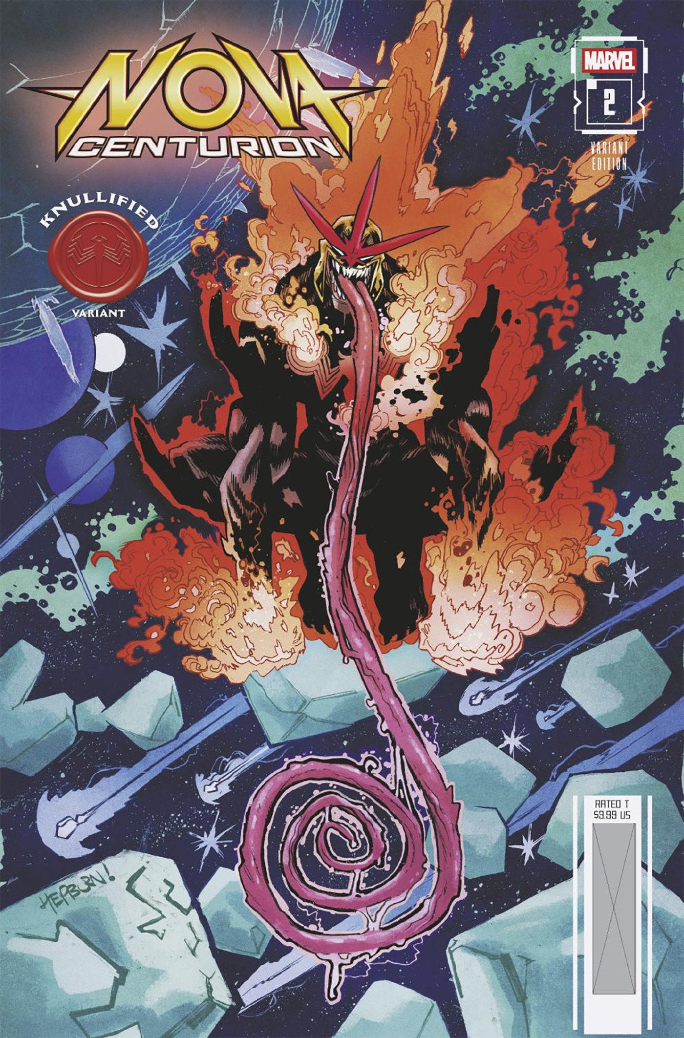 Nova: Centurion #2 Scott Hepburn Knullified Variant | L.A. Mood Comics and Games