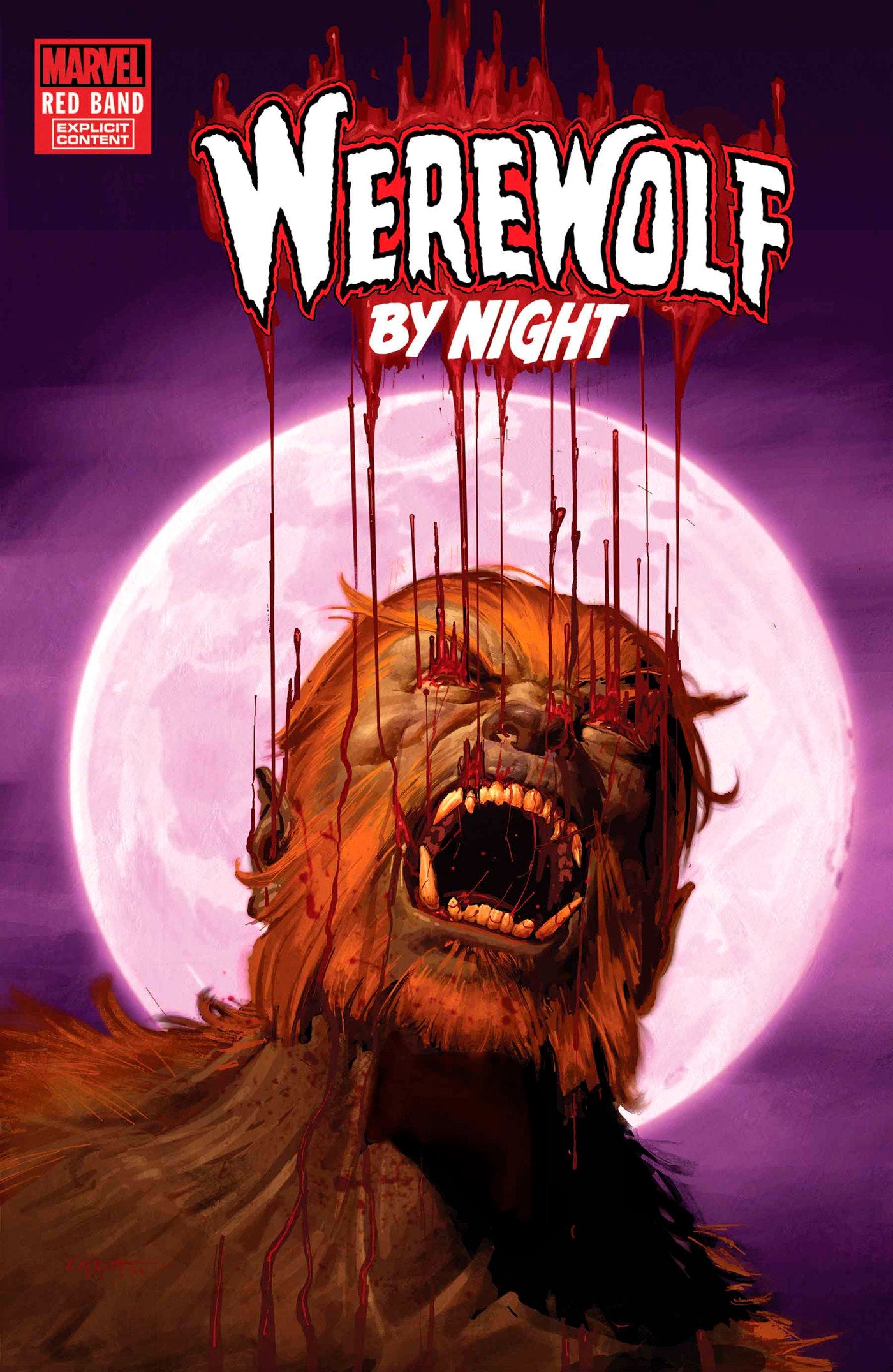 Werewolf By Night Red Band #8 (Polybag) | L.A. Mood Comics and Games
