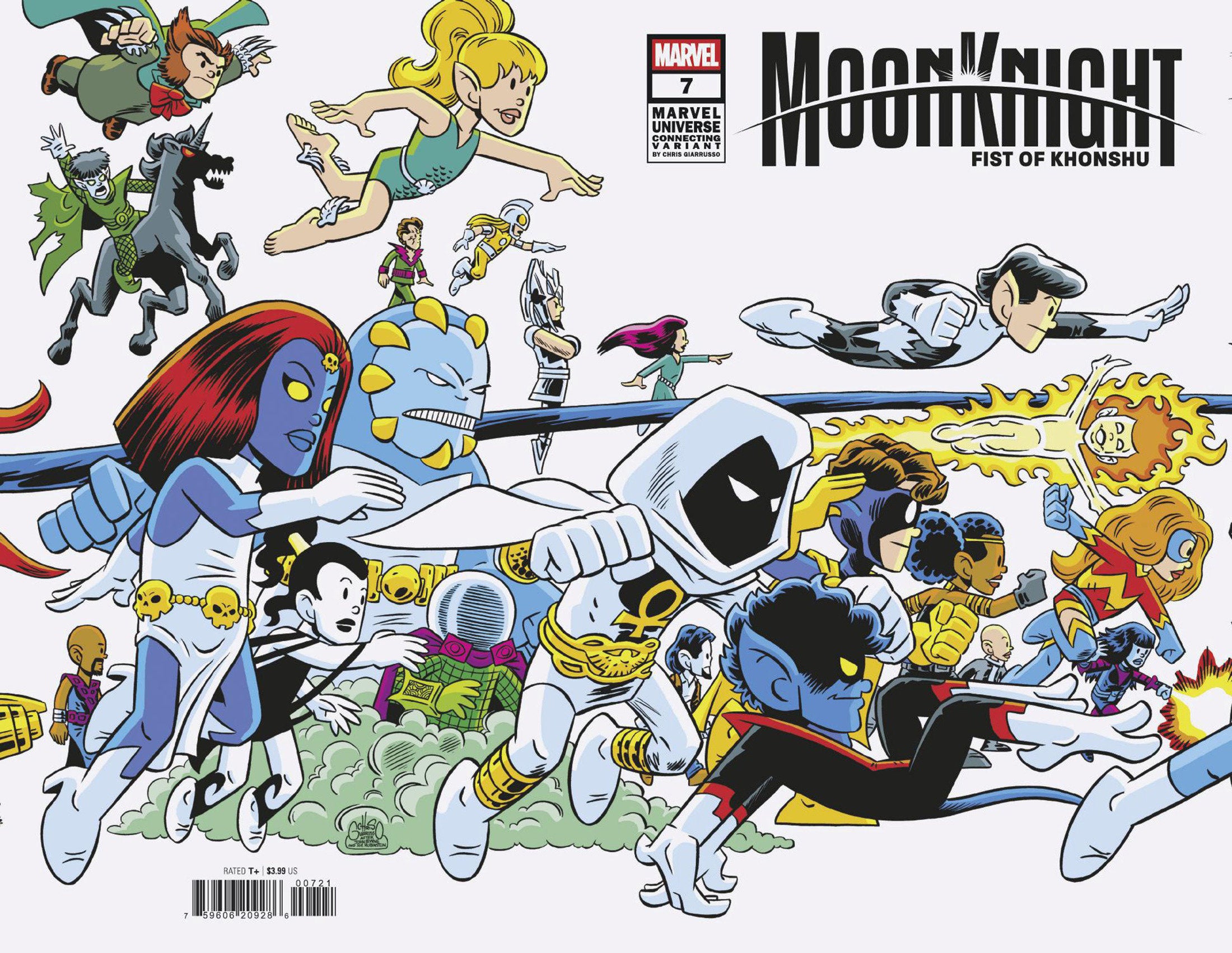 Moon Knight: Fist Of Khonshu #7 Chris Giarrusso Marvel Universe Connecting Wrap Variant I | L.A. Mood Comics and Games