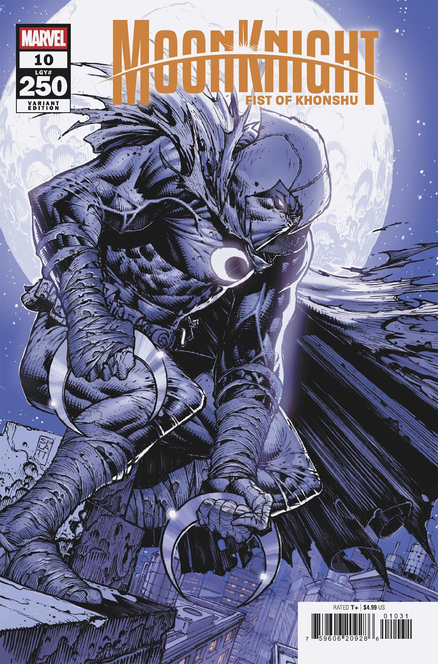 Moon Knight: Fist Of Khonshu #10 Stephen Platt Variant | L.A. Mood Comics and Games