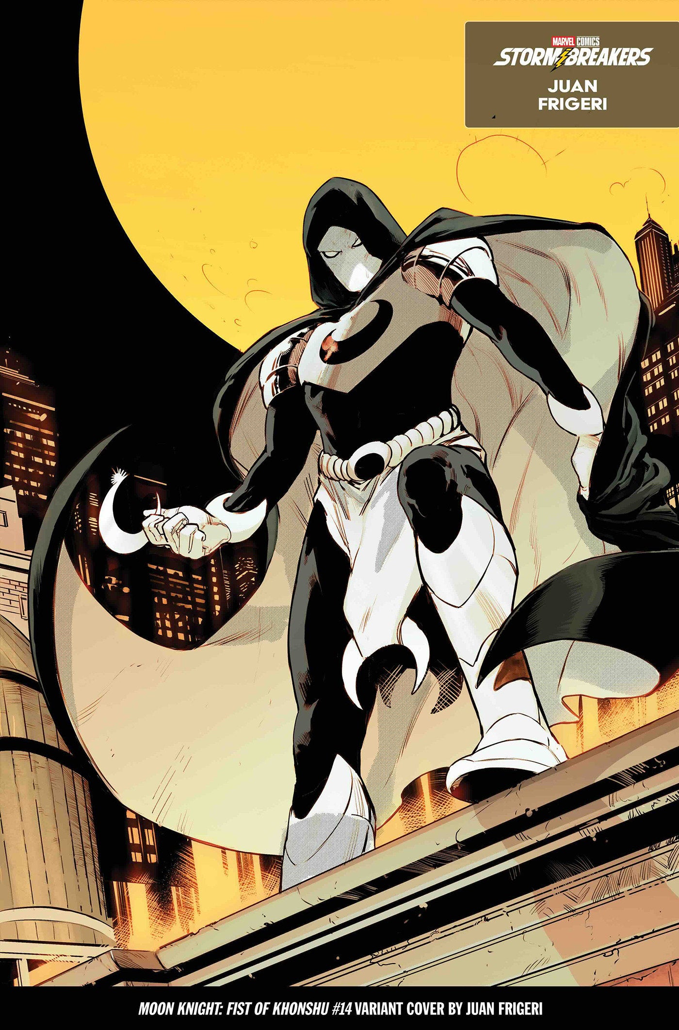 Moon Knight: Fist Of Khonshu #14 Juan Frigeri From The Chaos A Costume Variant | L.A. Mood Comics and Games
