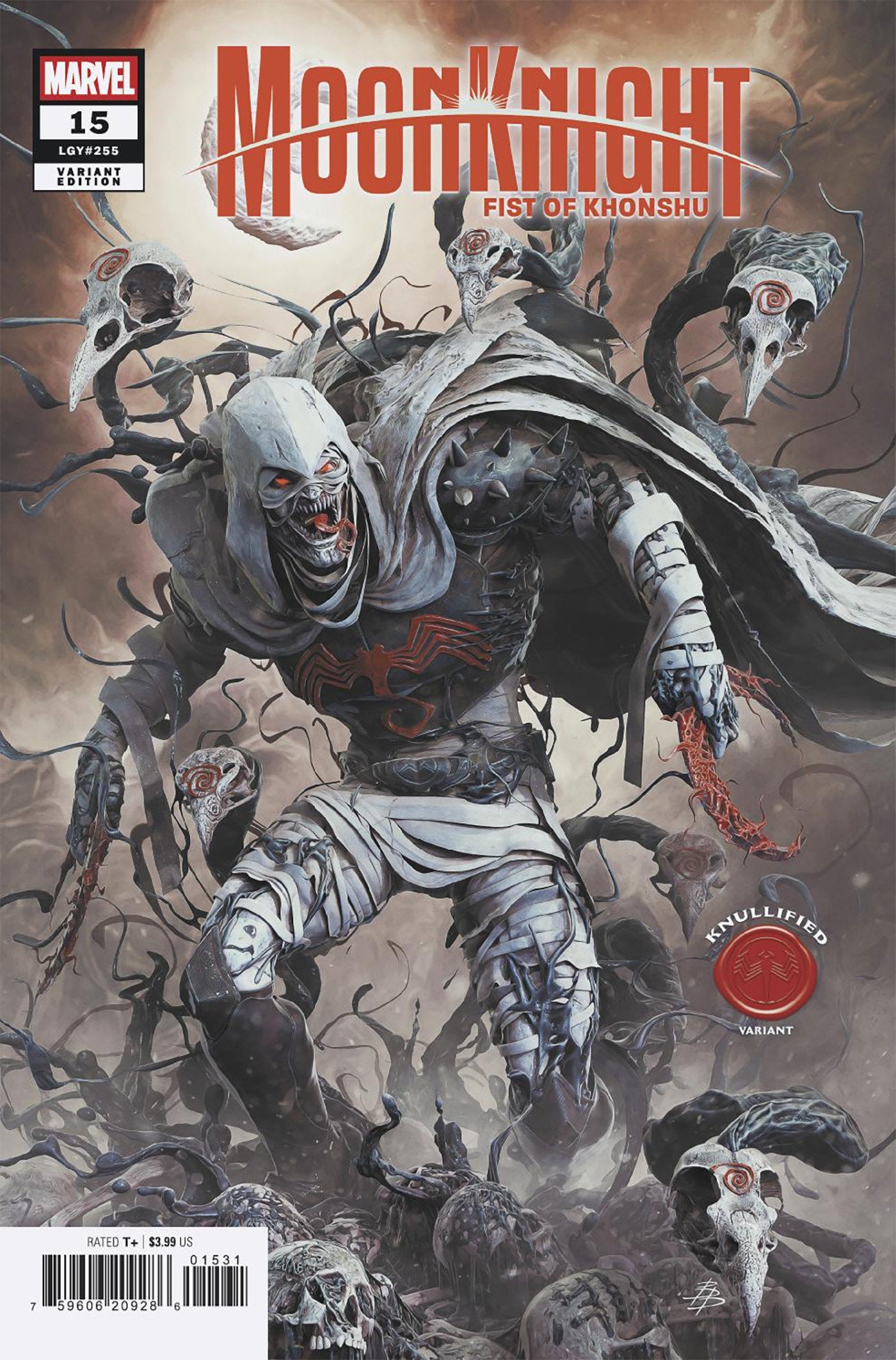 Moon Knight: Fist Of Khonshu #15 Bjorn Barends Knullified Variant | L.A. Mood Comics and Games