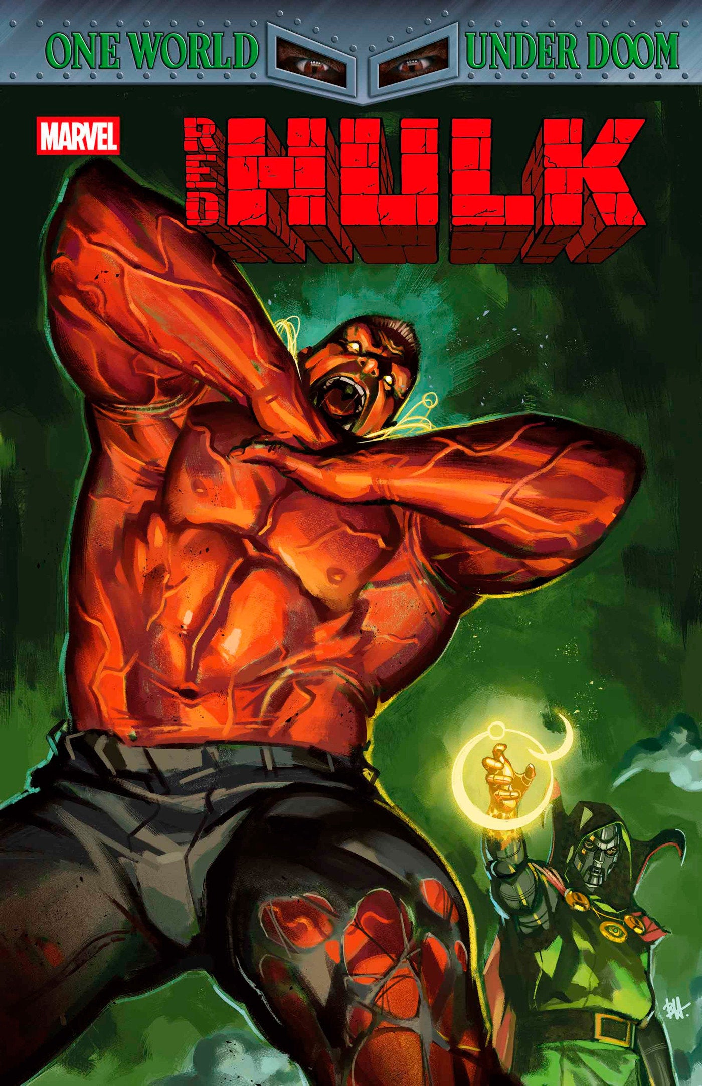 Red Hulk #3 Ben Harvey Variant [Doom] | L.A. Mood Comics and Games