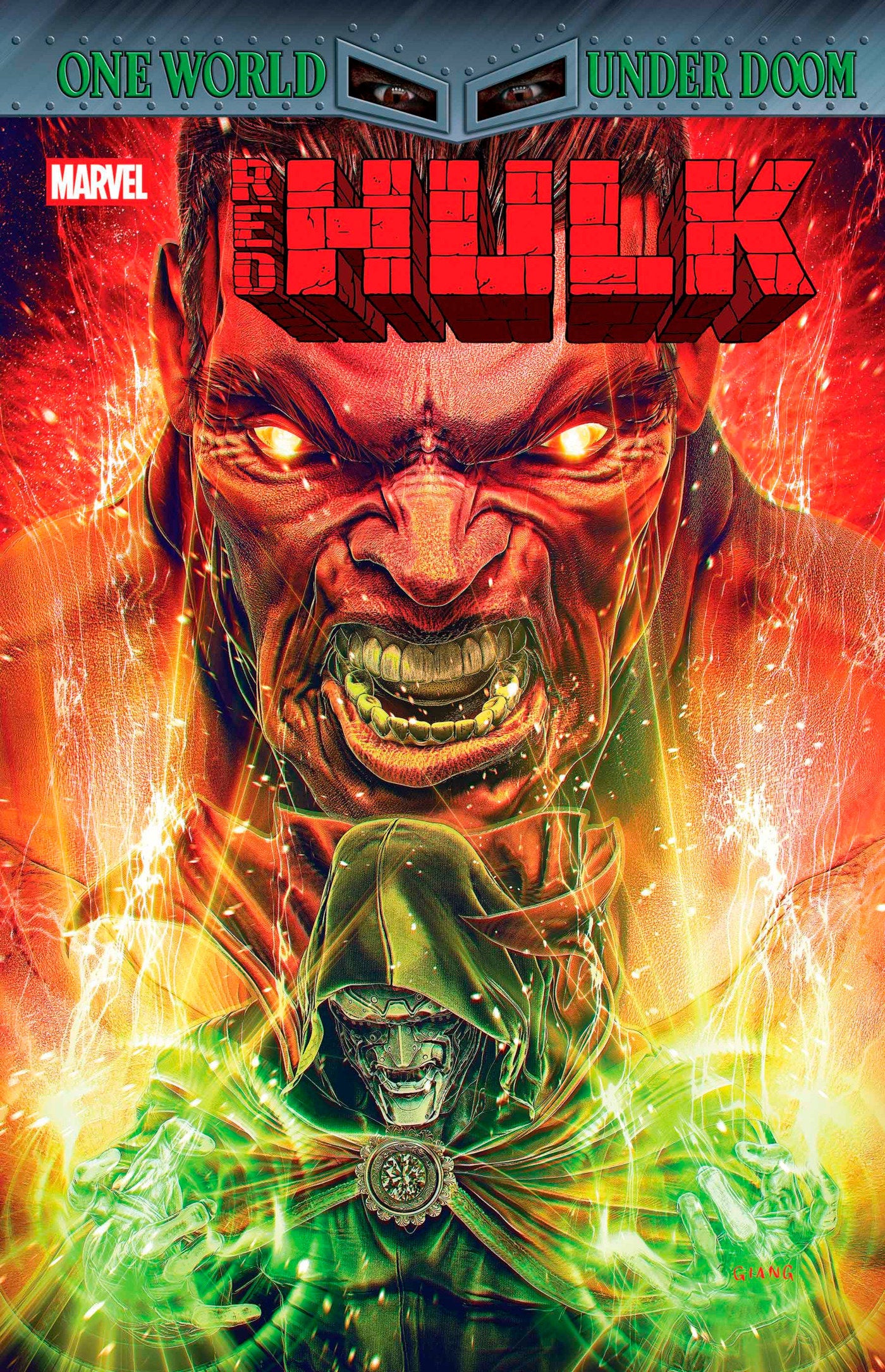 Red Hulk #3 John Giang Variant [Doom] | L.A. Mood Comics and Games