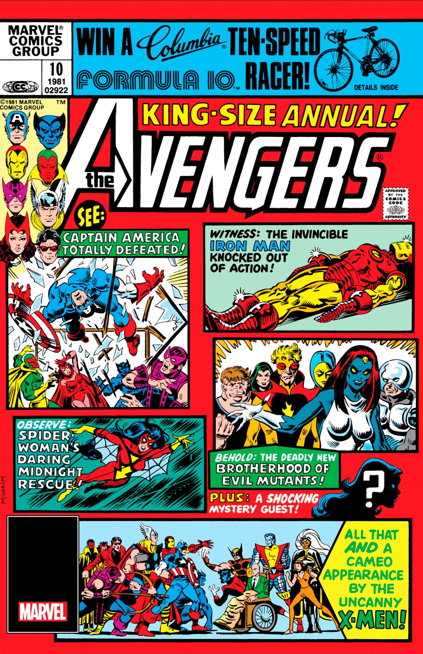 Avengers Annual #10 Facsimile Edition | L.A. Mood Comics and Games