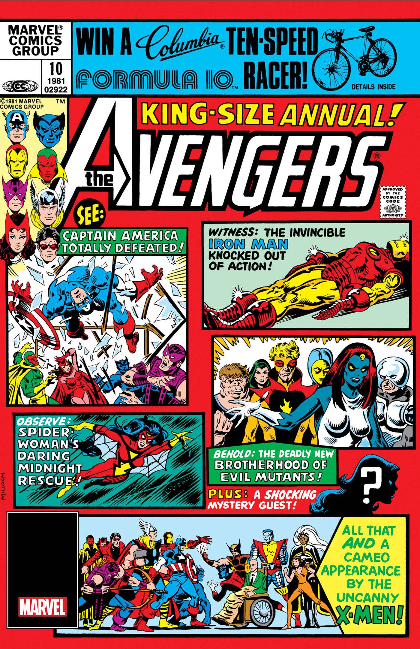 Avengers Annual #10 Facsimile Edition Foil Variant | L.A. Mood Comics and Games