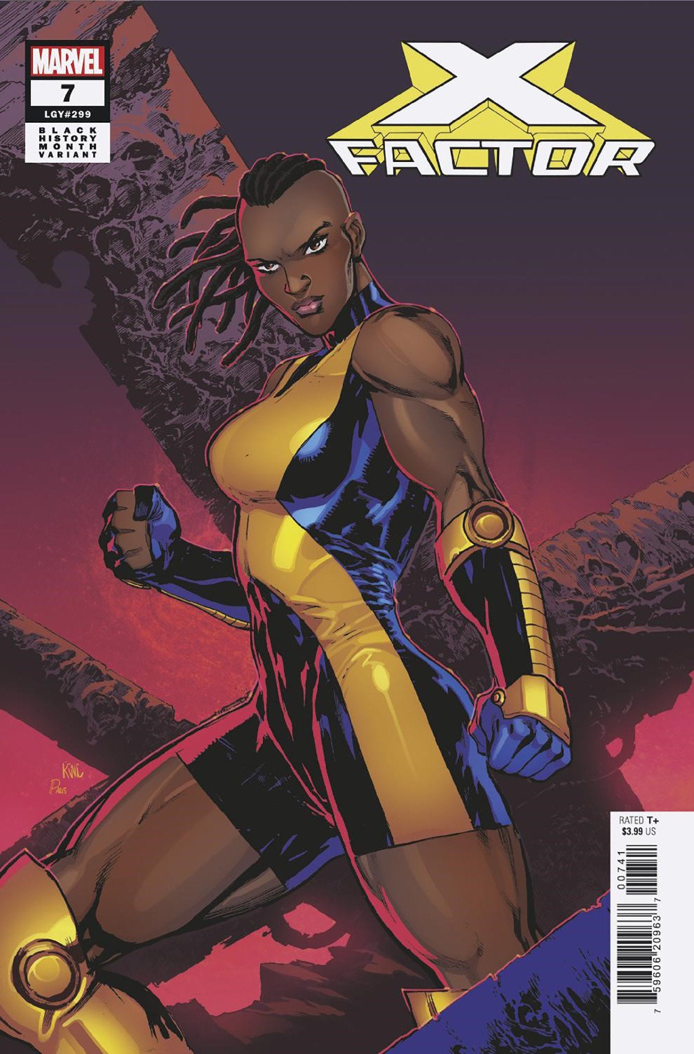 X-Factor #7 Ken Lashley Black History Month Variant [Doom] | L.A. Mood Comics and Games