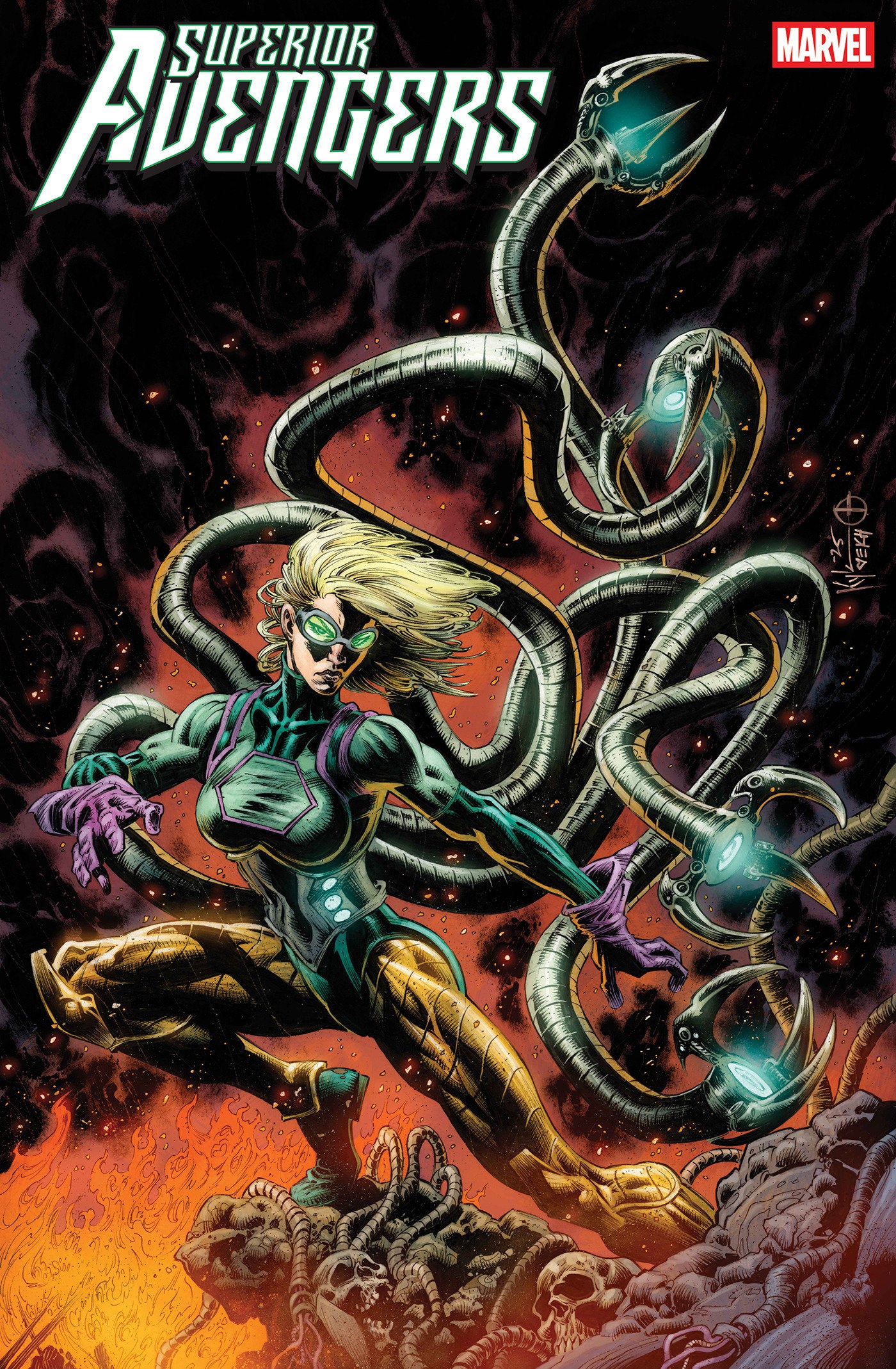 Superior Avengers #4 Kyle Hotz Variant [Doom] | L.A. Mood Comics and Games