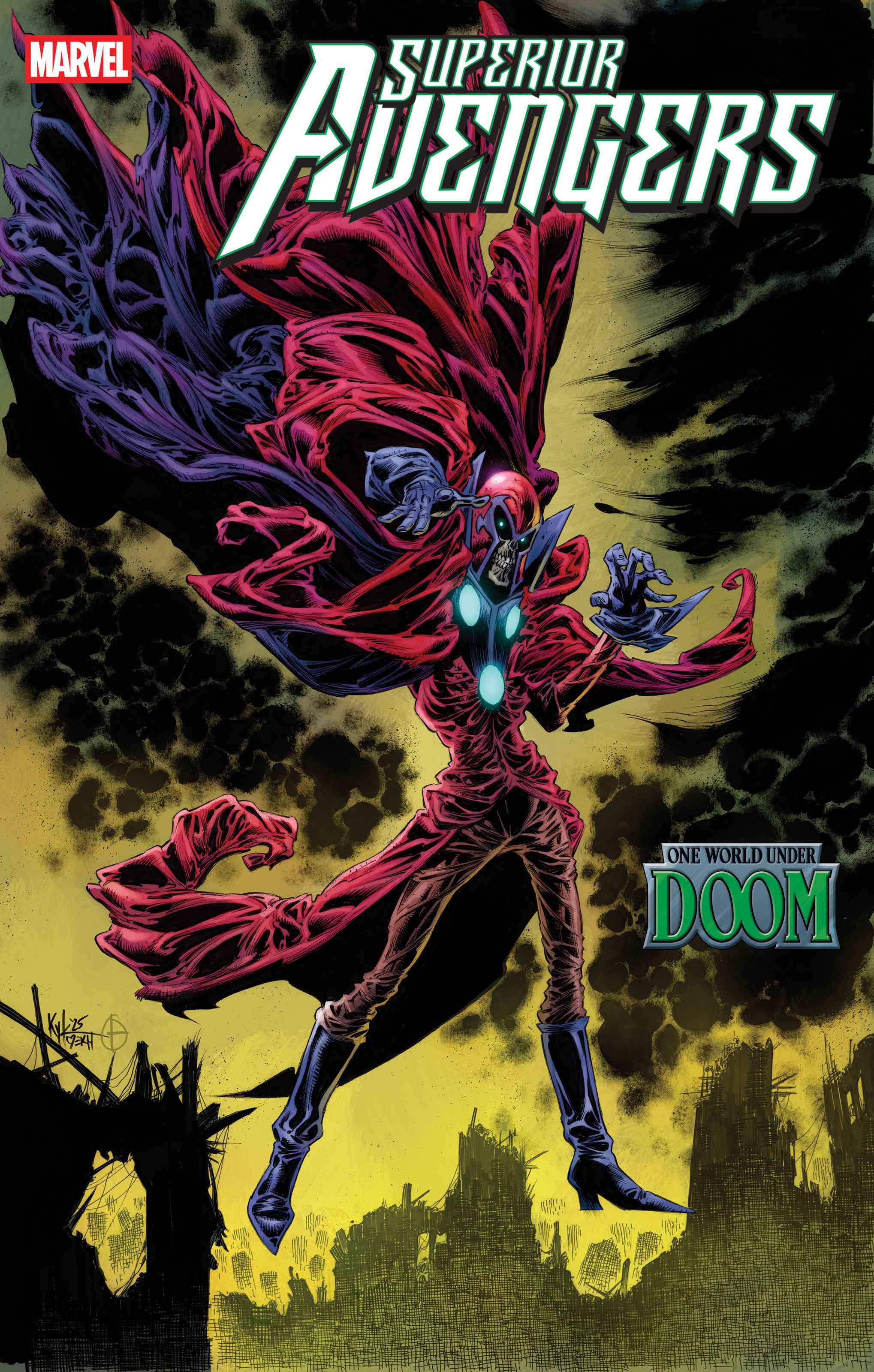 Superior Avengers #6 Kyle Hotz Variant [Doom] | L.A. Mood Comics and Games