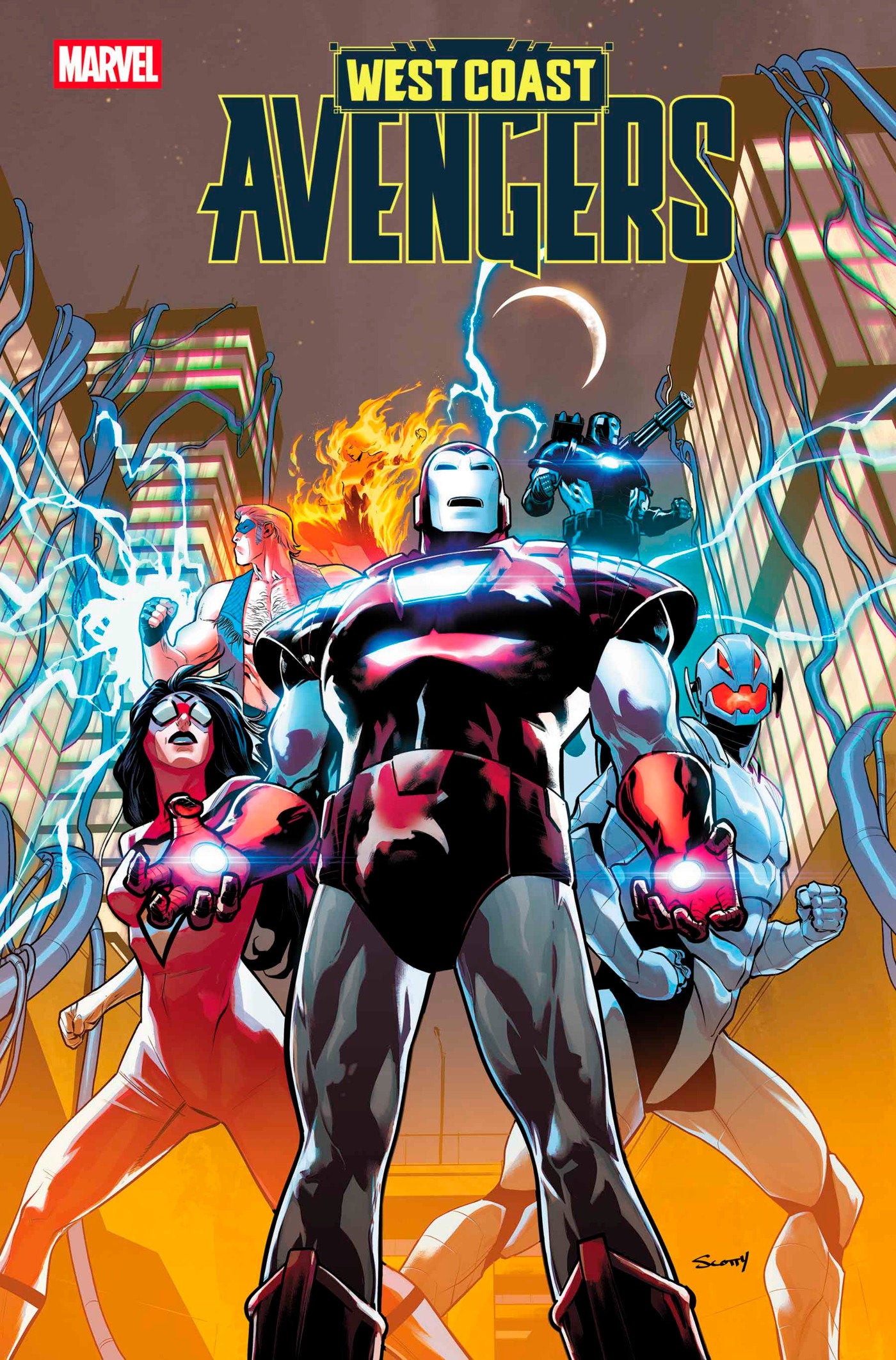 West Coast Avengers #9 Scott Godlewski Variant | L.A. Mood Comics and Games