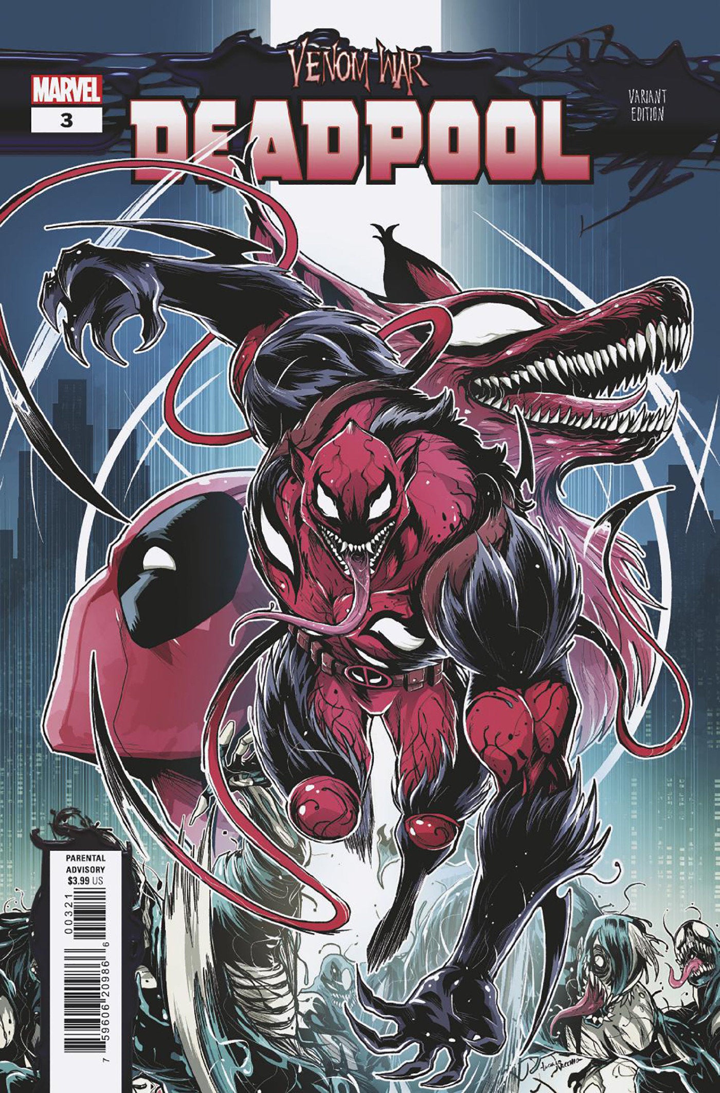Venom War: Deadpool #3 Luciano Vecchio Variant [Vw] | L.A. Mood Comics and Games