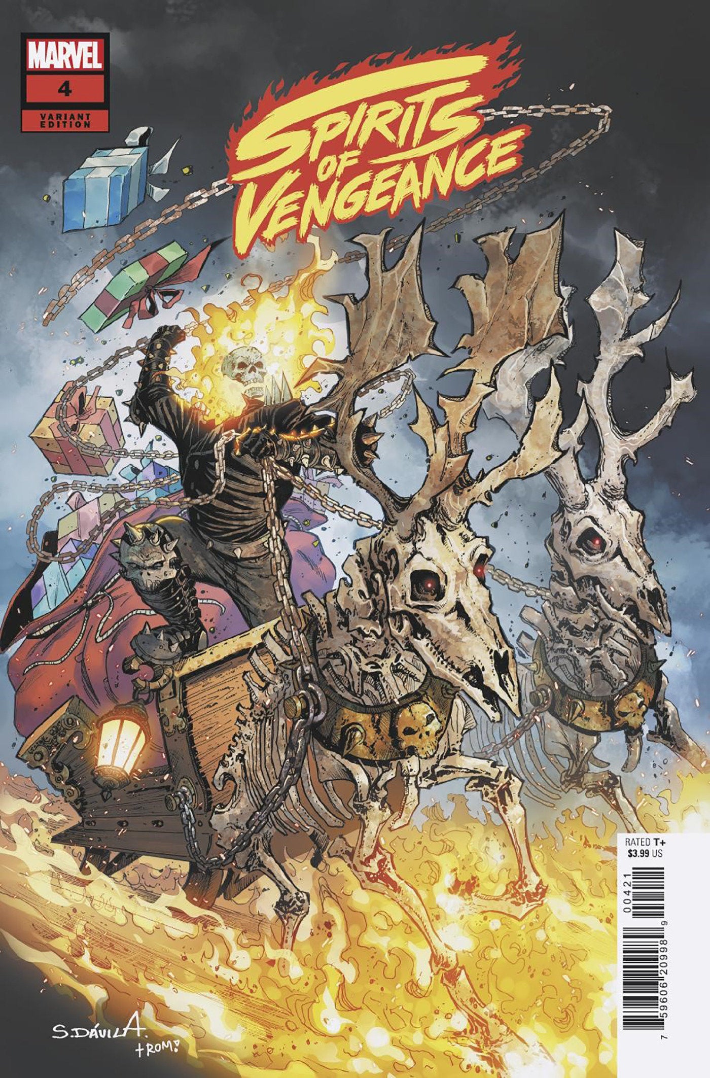 Spirits Of Vengeance #4 Sergio Davila Variant | L.A. Mood Comics and Games