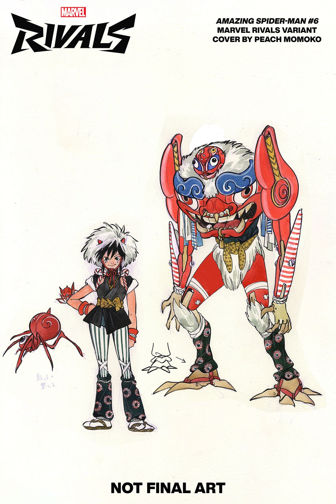 Amazing Spider-Man #6 Peach Momoko Marvel Rivals Variant | L.A. Mood Comics and Games