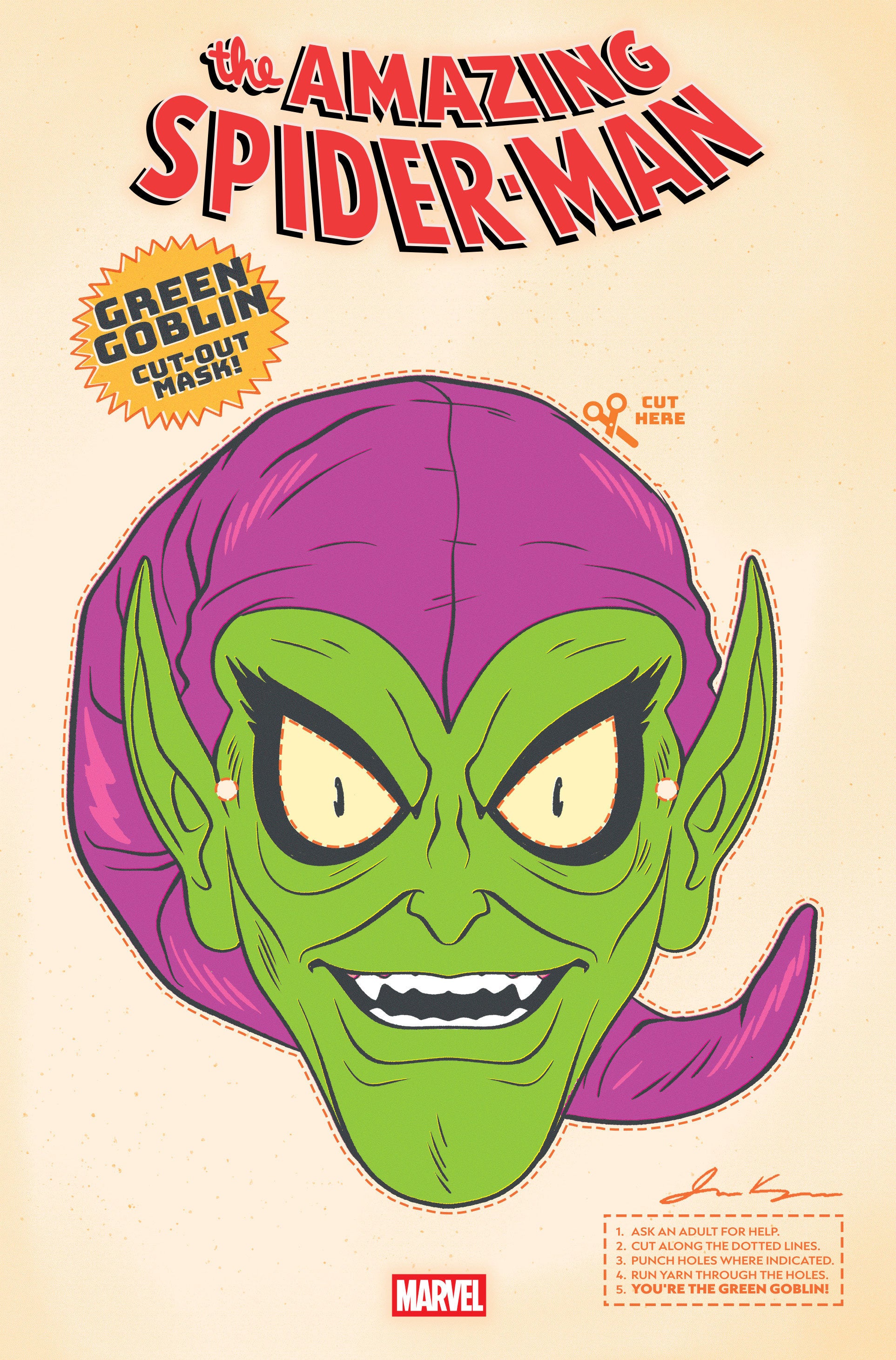 Amazing Spider Man #12 Retro Halloween Mask Variant | L.A. Mood Comics and Games