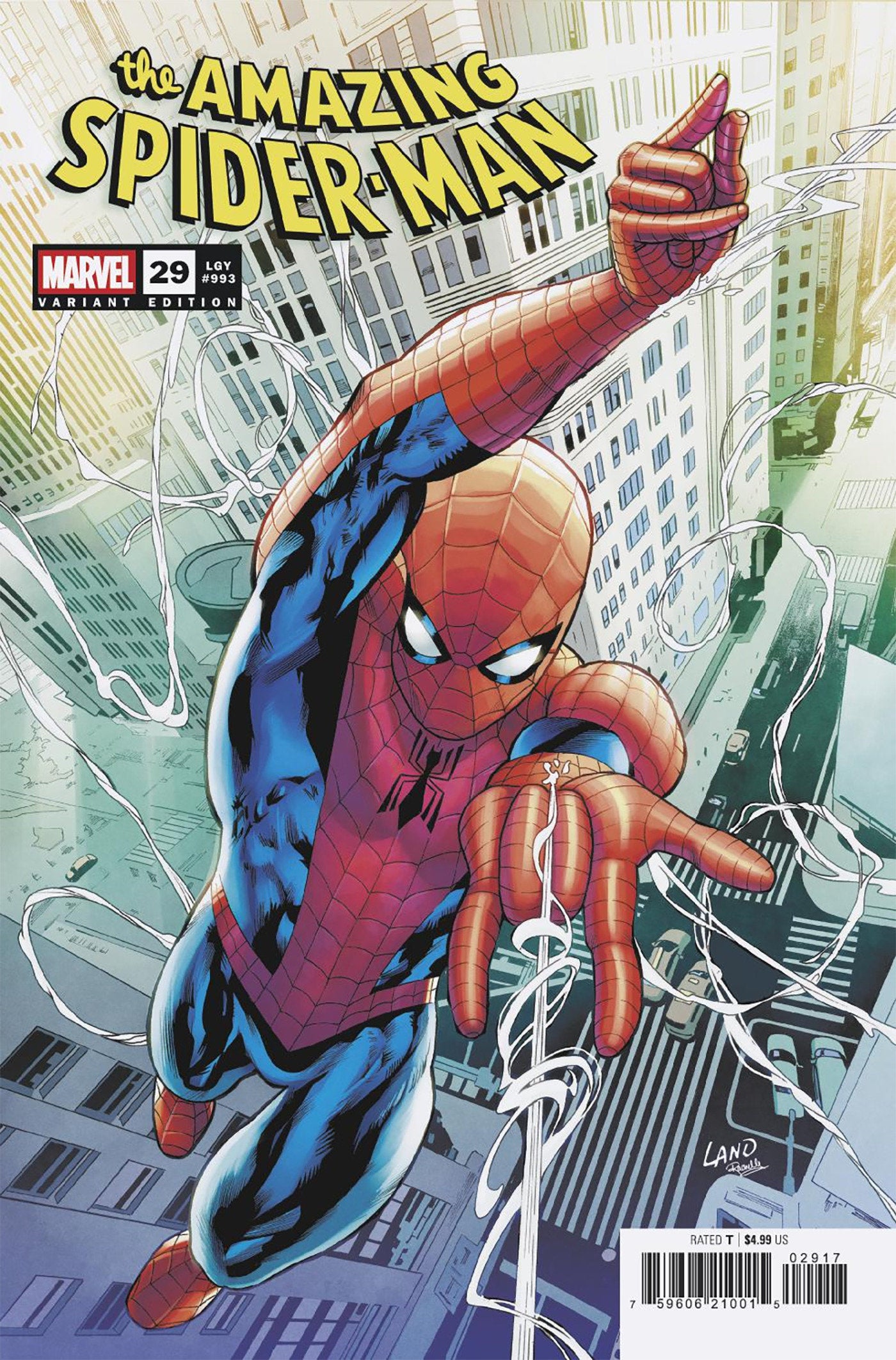Amazing Spider-Man #29 Greg Land Variant | L.A. Mood Comics and Games