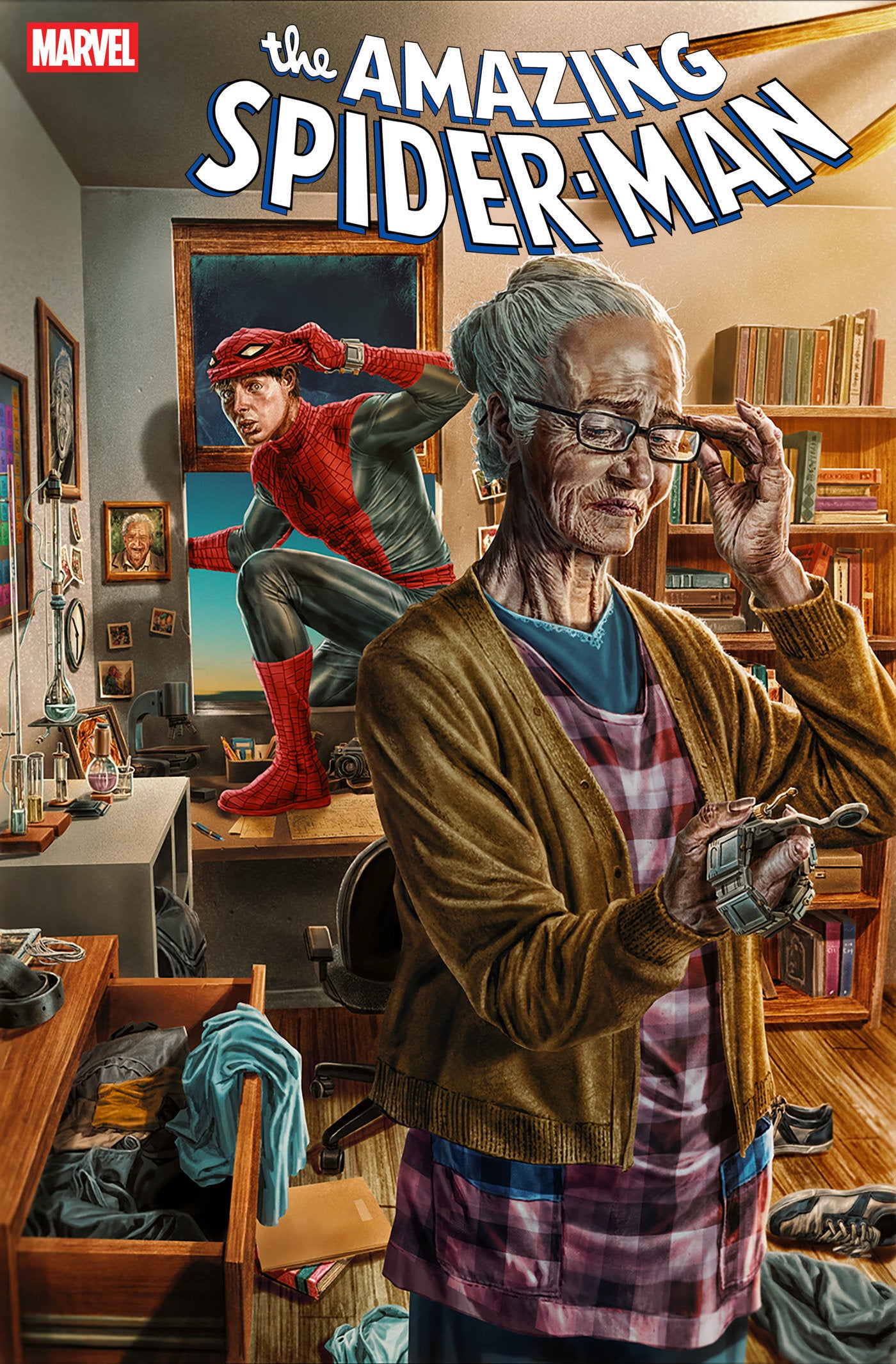 Amazing Spider-Man #35 Lee Bermejo Amazing Visions Variant | L.A. Mood Comics and Games