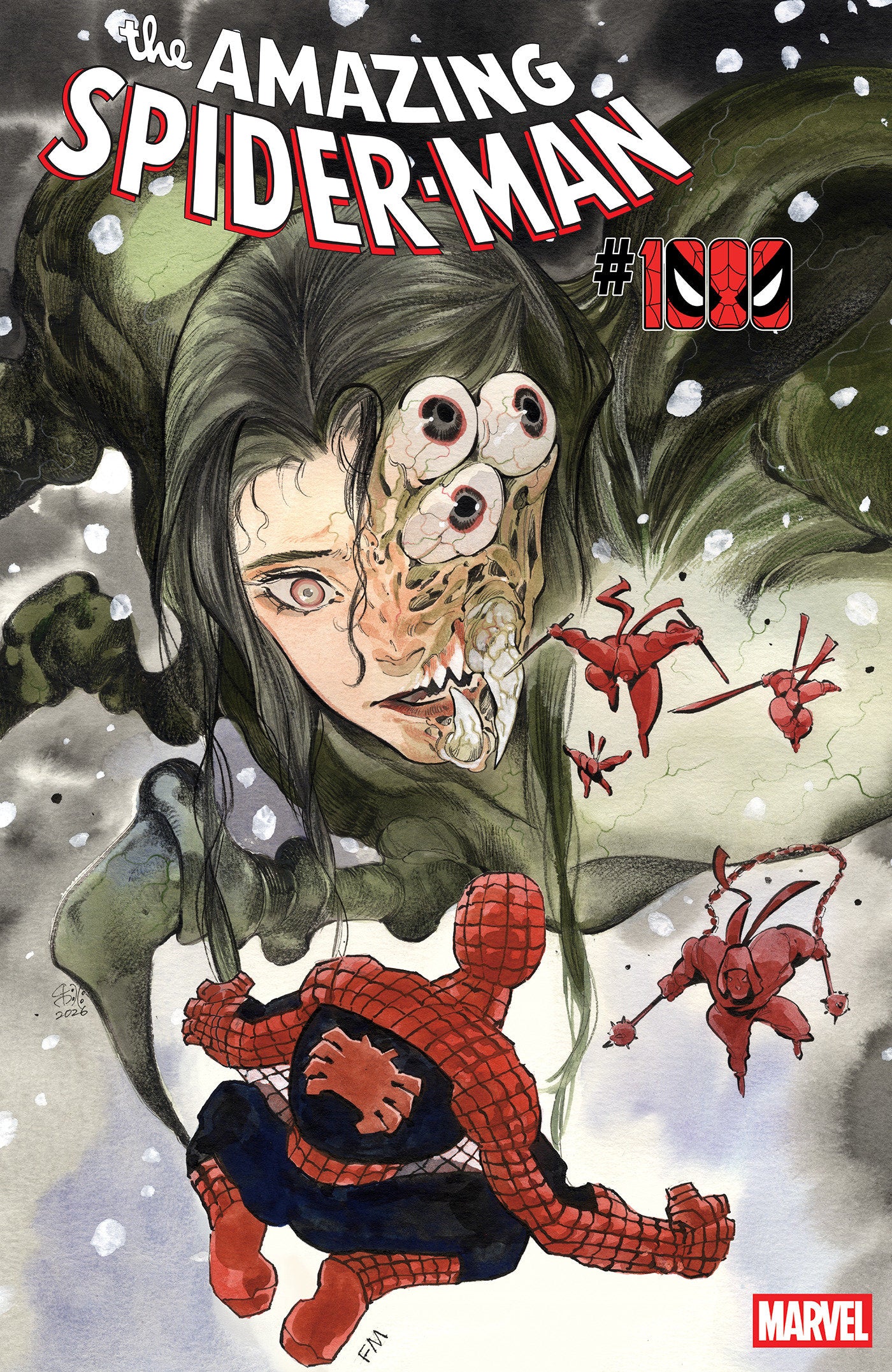 Amazing Spider-Man #1000 Peach Momoko & Frank Miller Variant | L.A. Mood Comics and Games