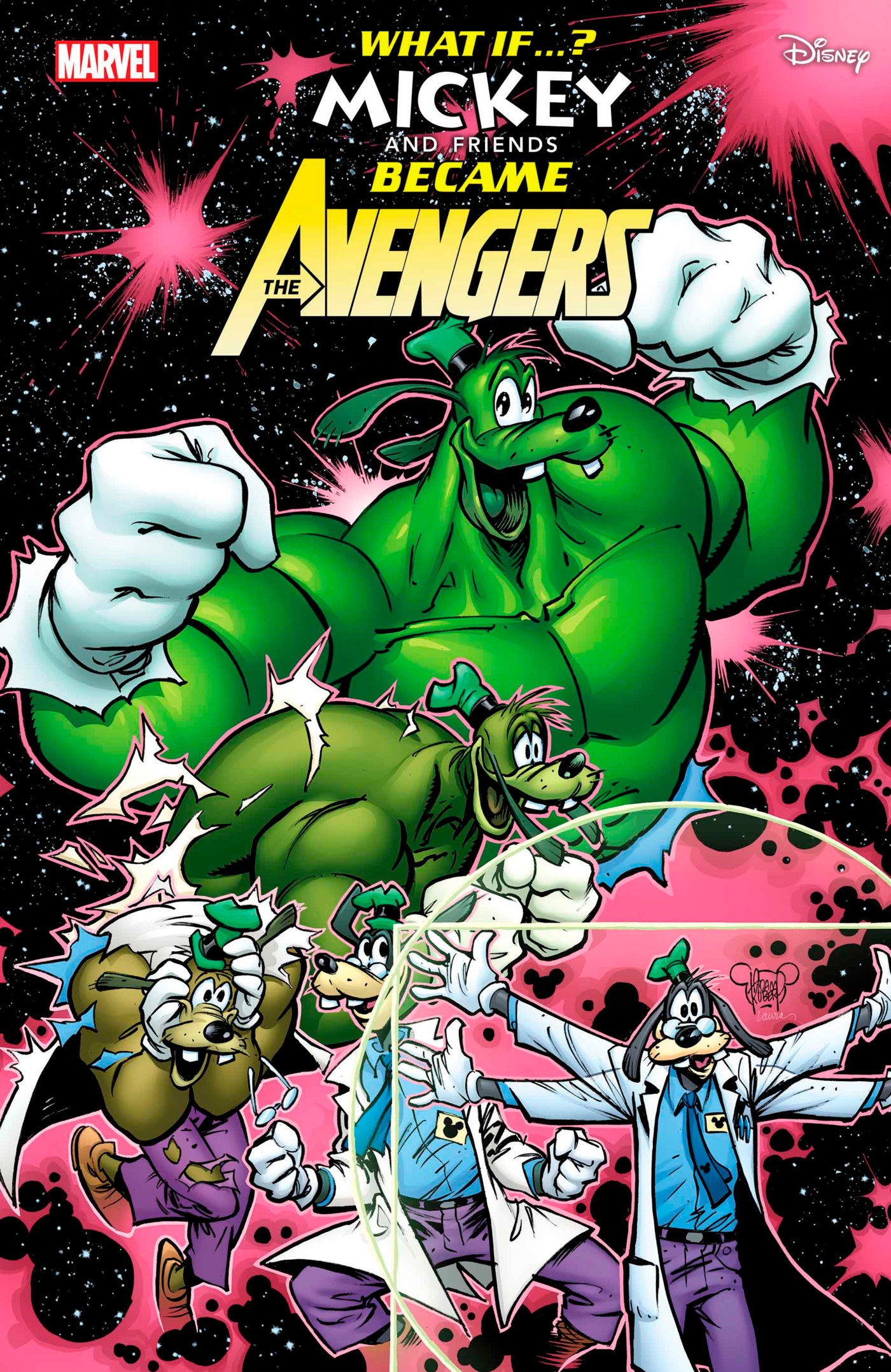 Marvel & Disney: What If...? Mickey & Friends Became The Avengers #1 Adam Kubert  Variant | L.A. Mood Comics and Games