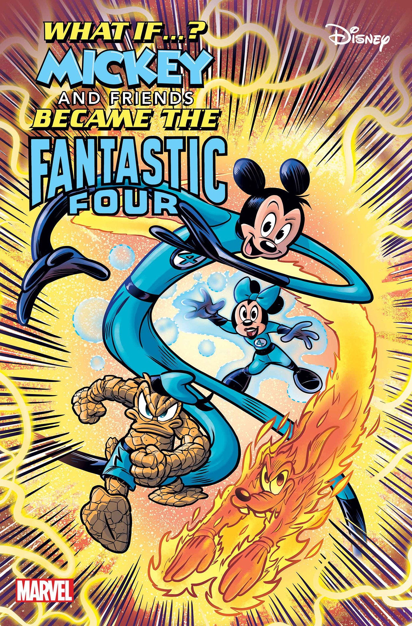 Marvel & Disney: What If...? Mickey & Friends Became The Fantastic Four #1 | L.A. Mood Comics and Games