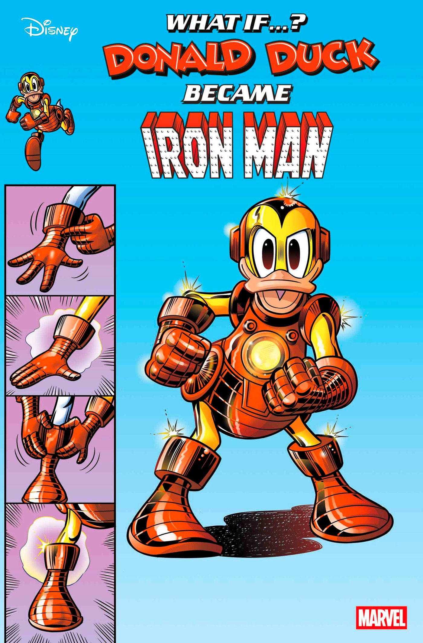 Marvel & Disney: What If...? Donald Duck Became Iron Man #1 | L.A. Mood Comics and Games
