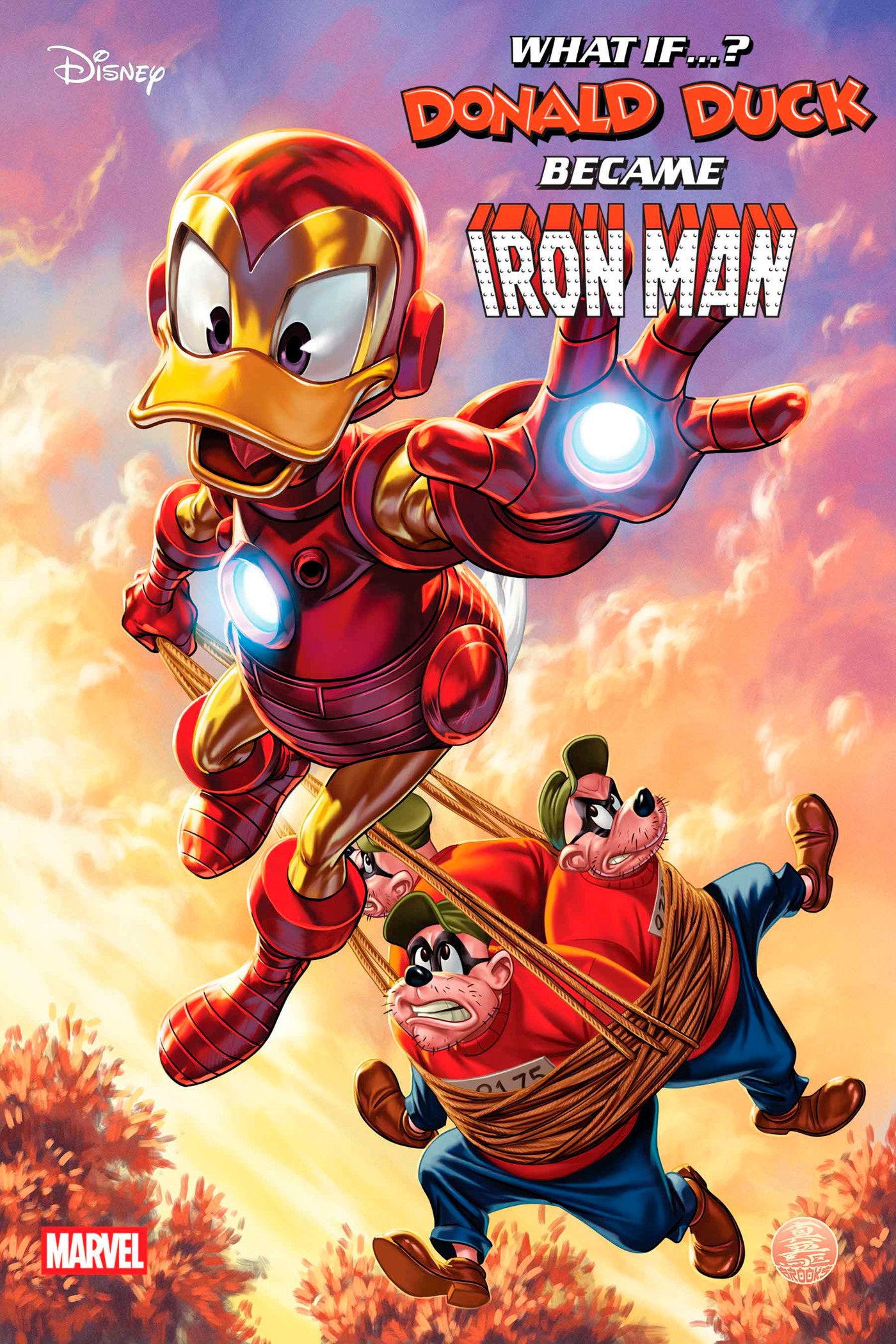 Marvel & Disney: What If...? Donald Duck Became Iron Man #1 Mark Brooks Variant | L.A. Mood Comics and Games